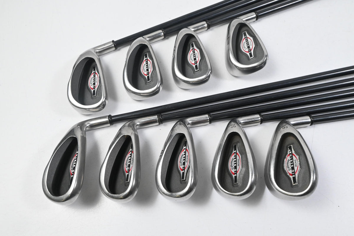 Callaway Big Bertha 2002 Irons / 4-PW+GW+SW / Senior Flex RCH 75i Shafts