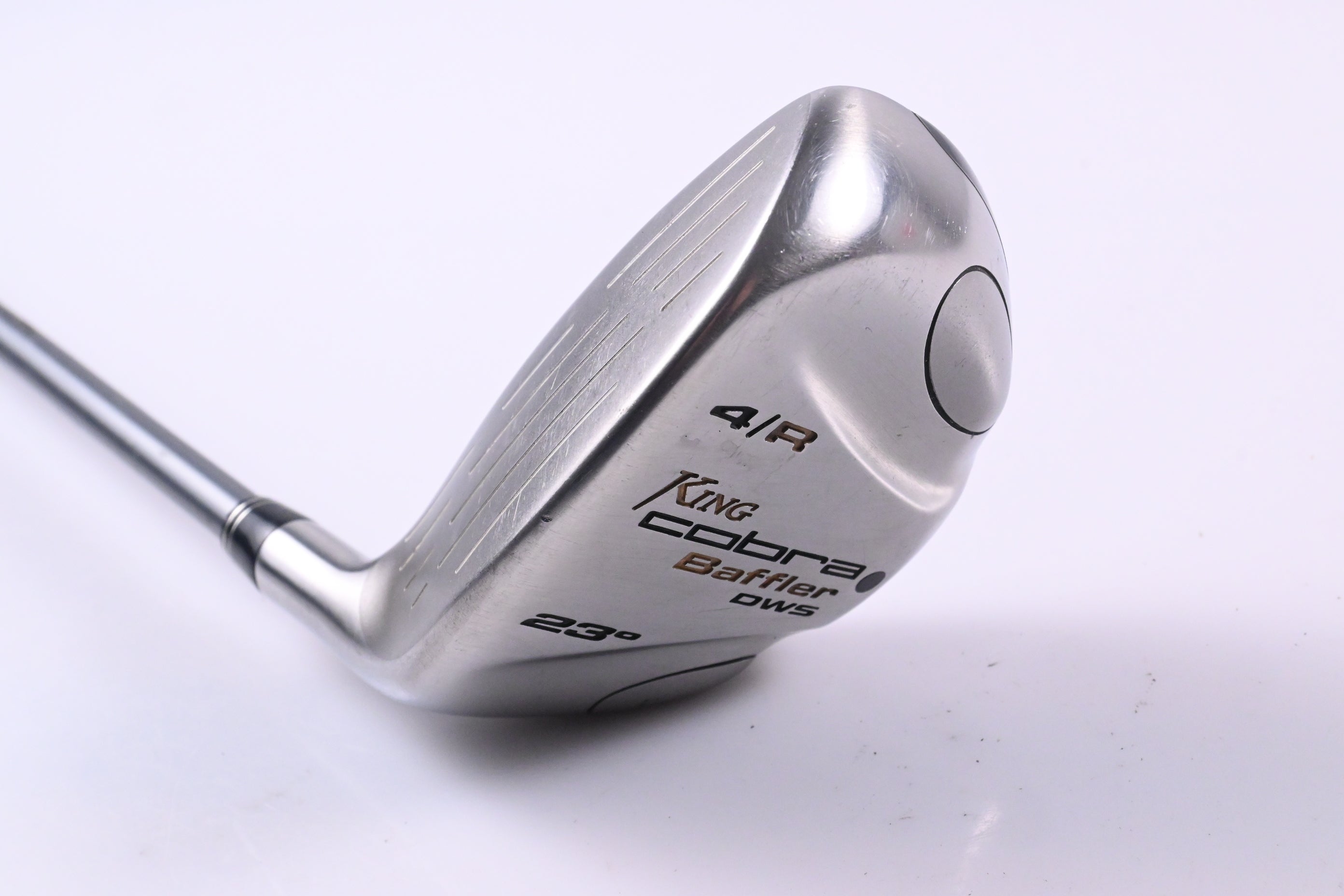 Left Hand Cobra Baffler DWS #4 Hybrid / 23 Degree / Stiff Flex Aldila NV HL 65