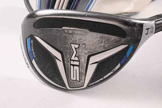 Taylormade SIM Max #4 Hybrid / 22 Degree / Stiff Flex Fujikura Ventus Blue 7