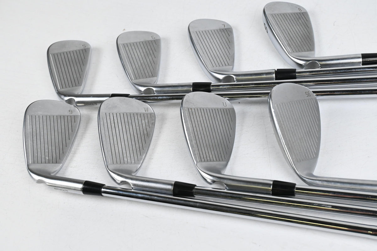 Ping G440 Irons / 5-PW+GW+SW / White Dot / Regular Flex Ping AWT 3.0 Shafts