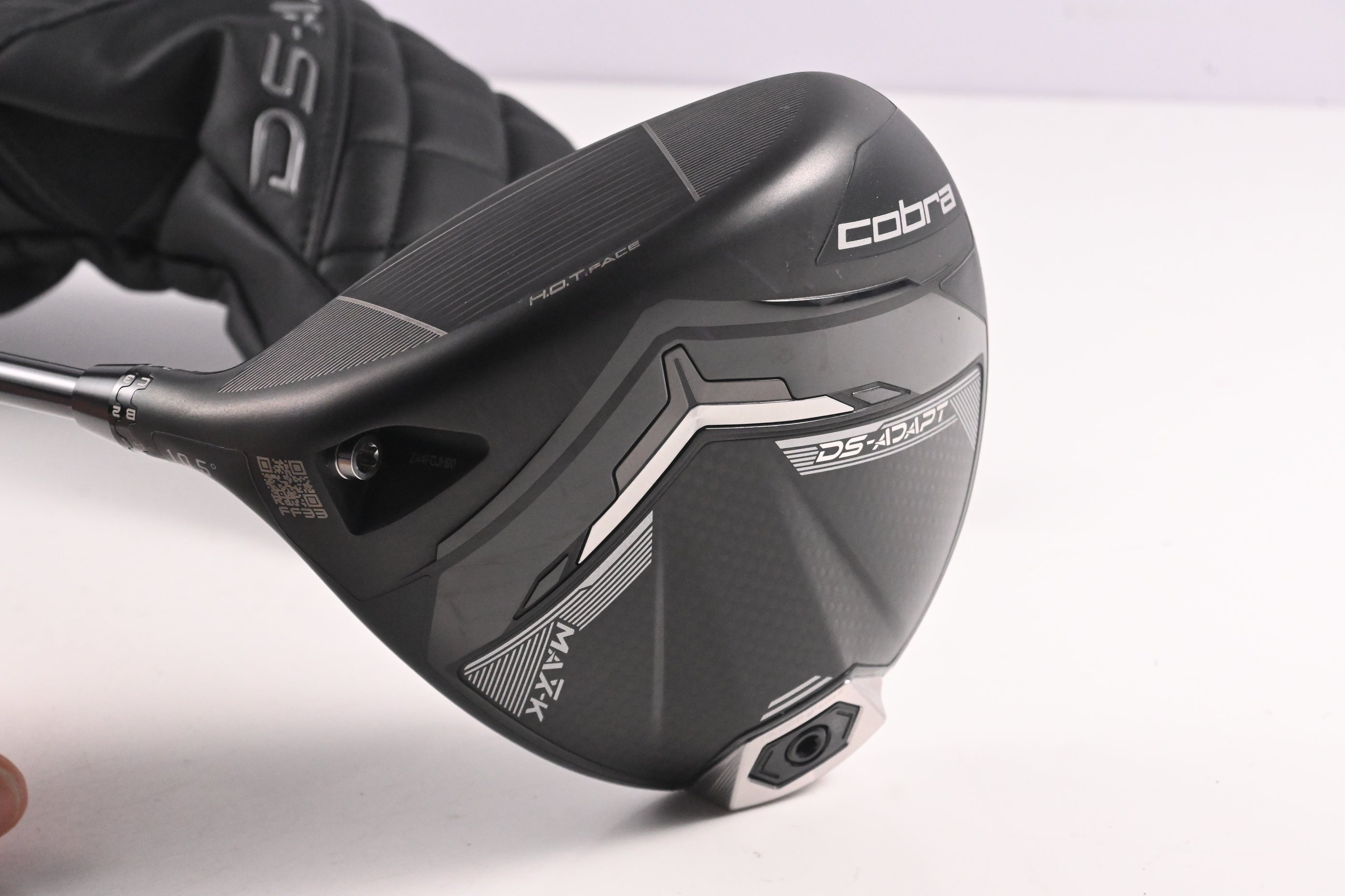 Left Hand Cobra DS-Adapt MAX-K Driver / 10.5 Degree / Stiff Flex Denali Black 60