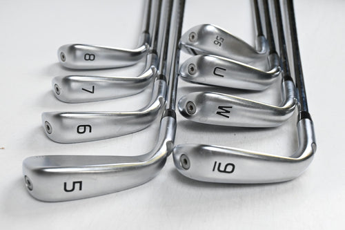 Ping G440 Irons / 5-PW+GW+SW / White Dot / Regular Flex Ping AWT 3.0 Shafts