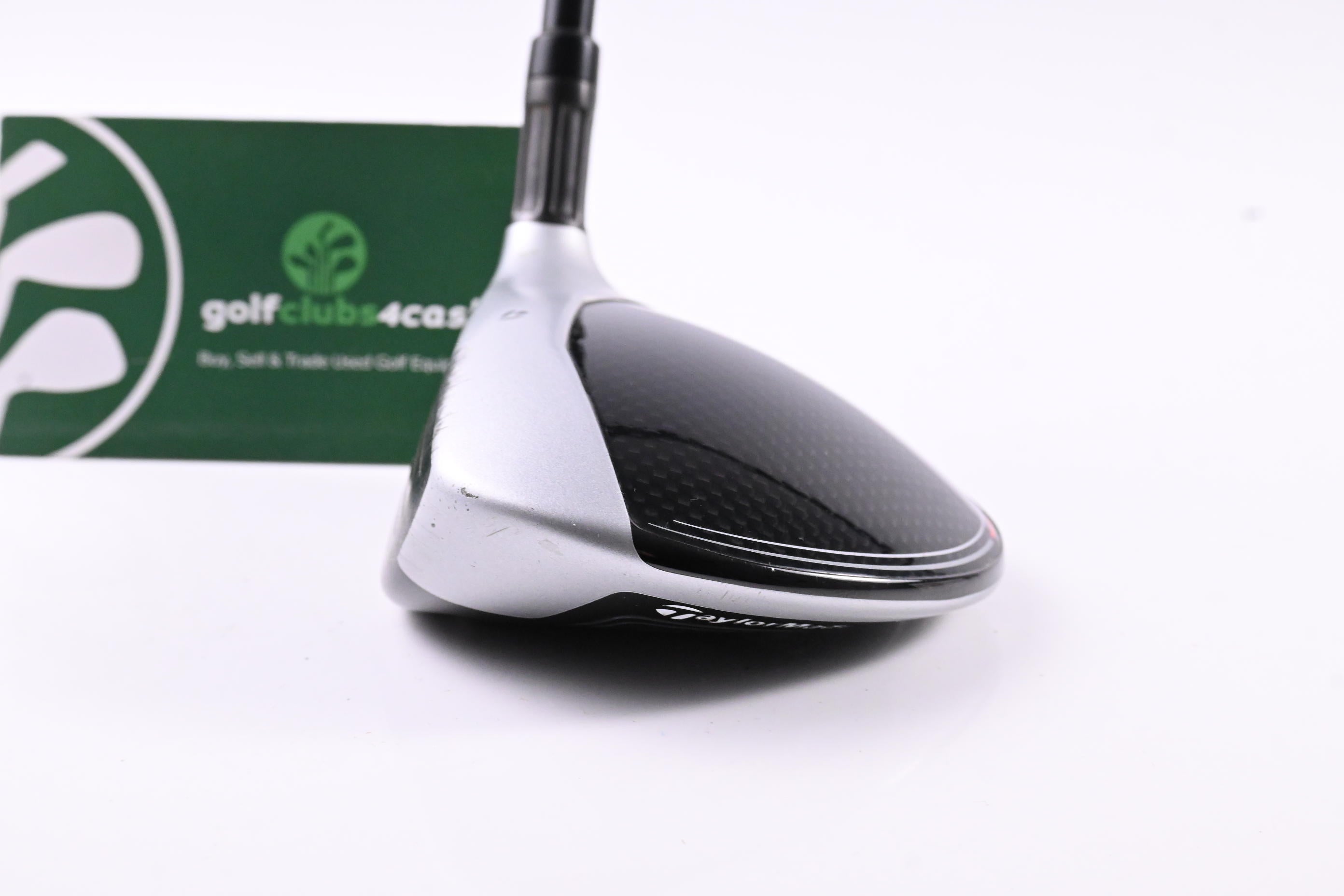 Left Hand Taylormade M4 #3 Wood / 15 Degree / Stiff Flex Fujikura Atmos Red 6