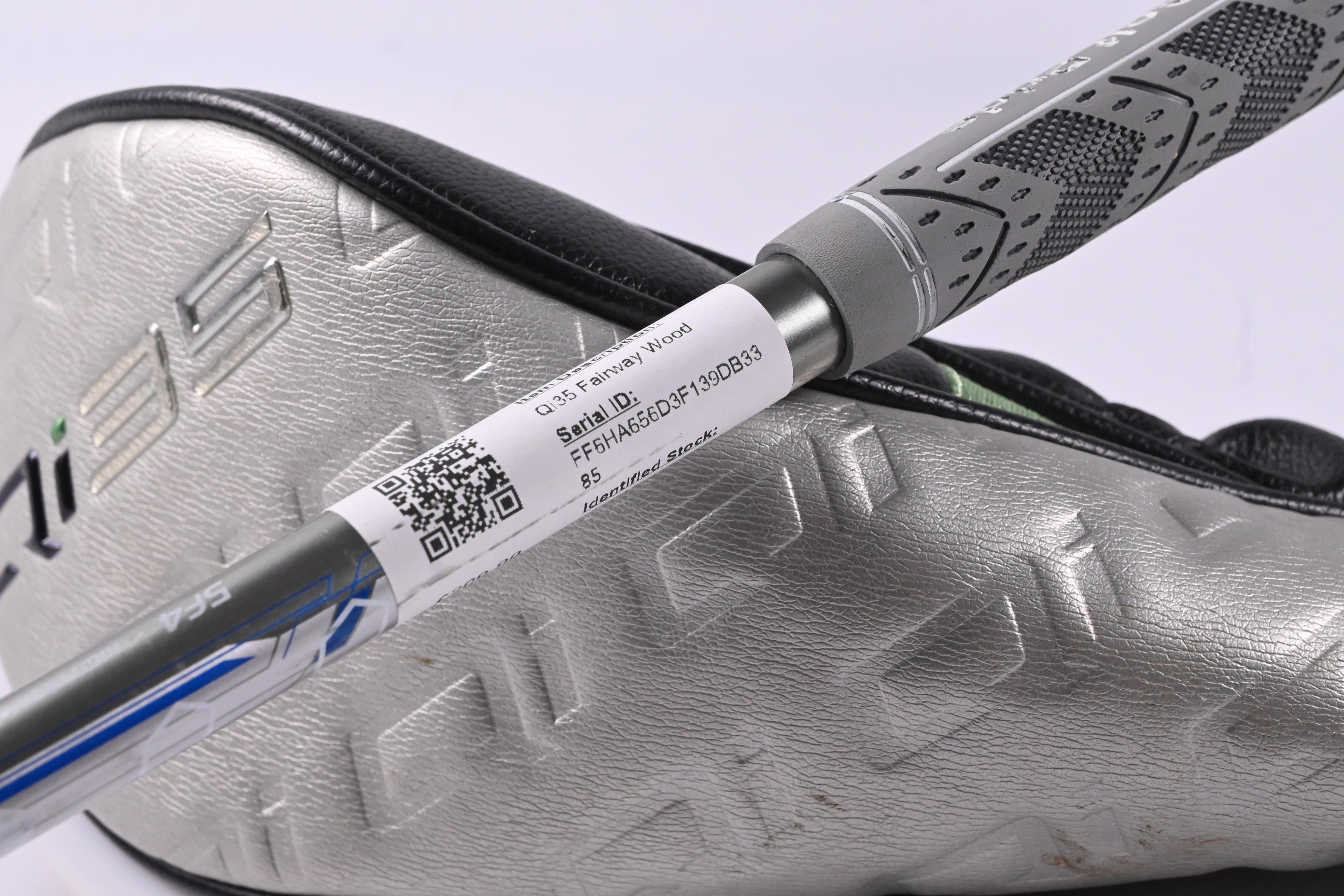 Taylormade Qi35 #3 Wood / 15 Degree / Stiff Flex UST Mamiya Helium 5 Shaft