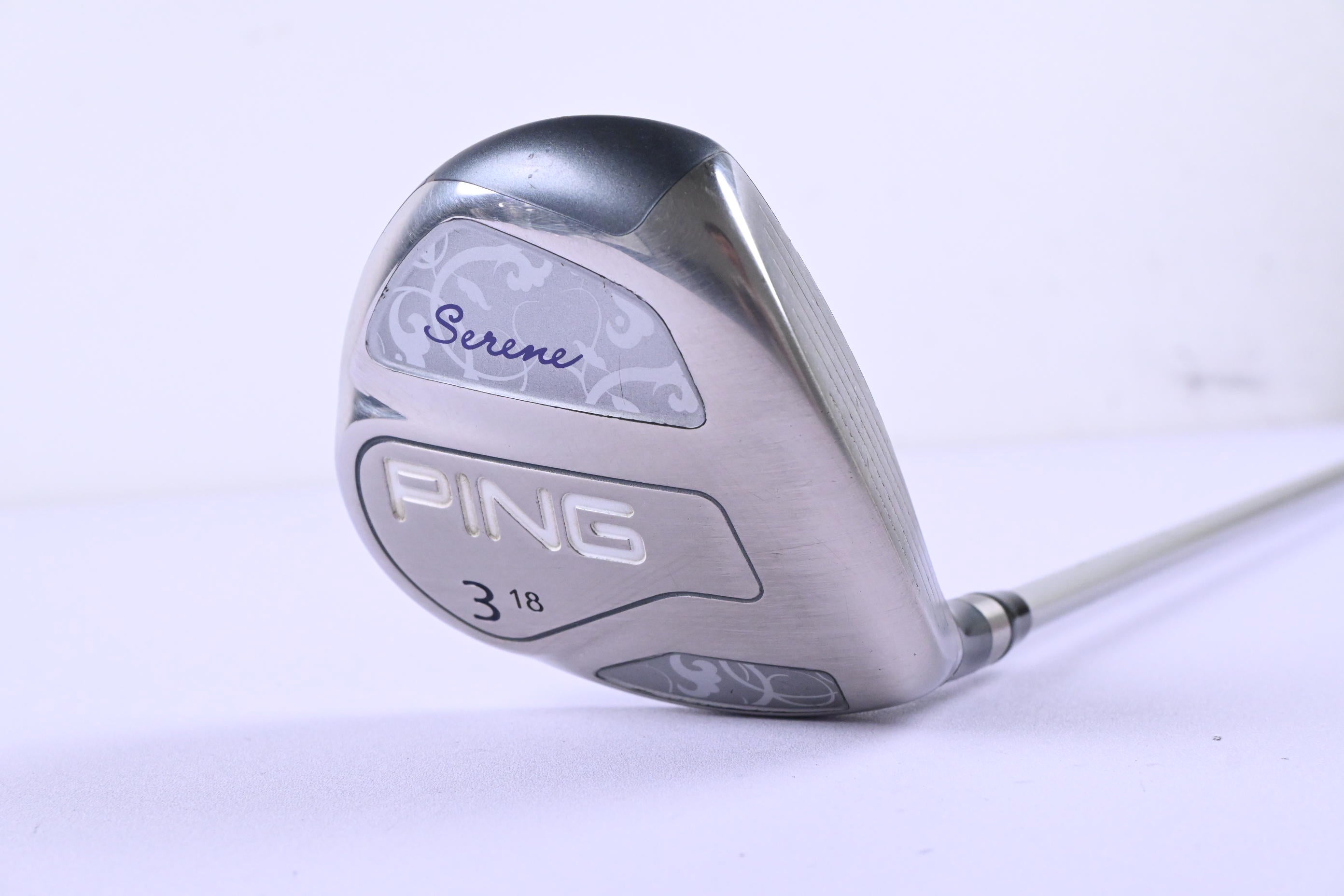 Ladies Ping Serene #3 Wood / 18 Degree / Ladies Flex Ping ULT 210 Shaft