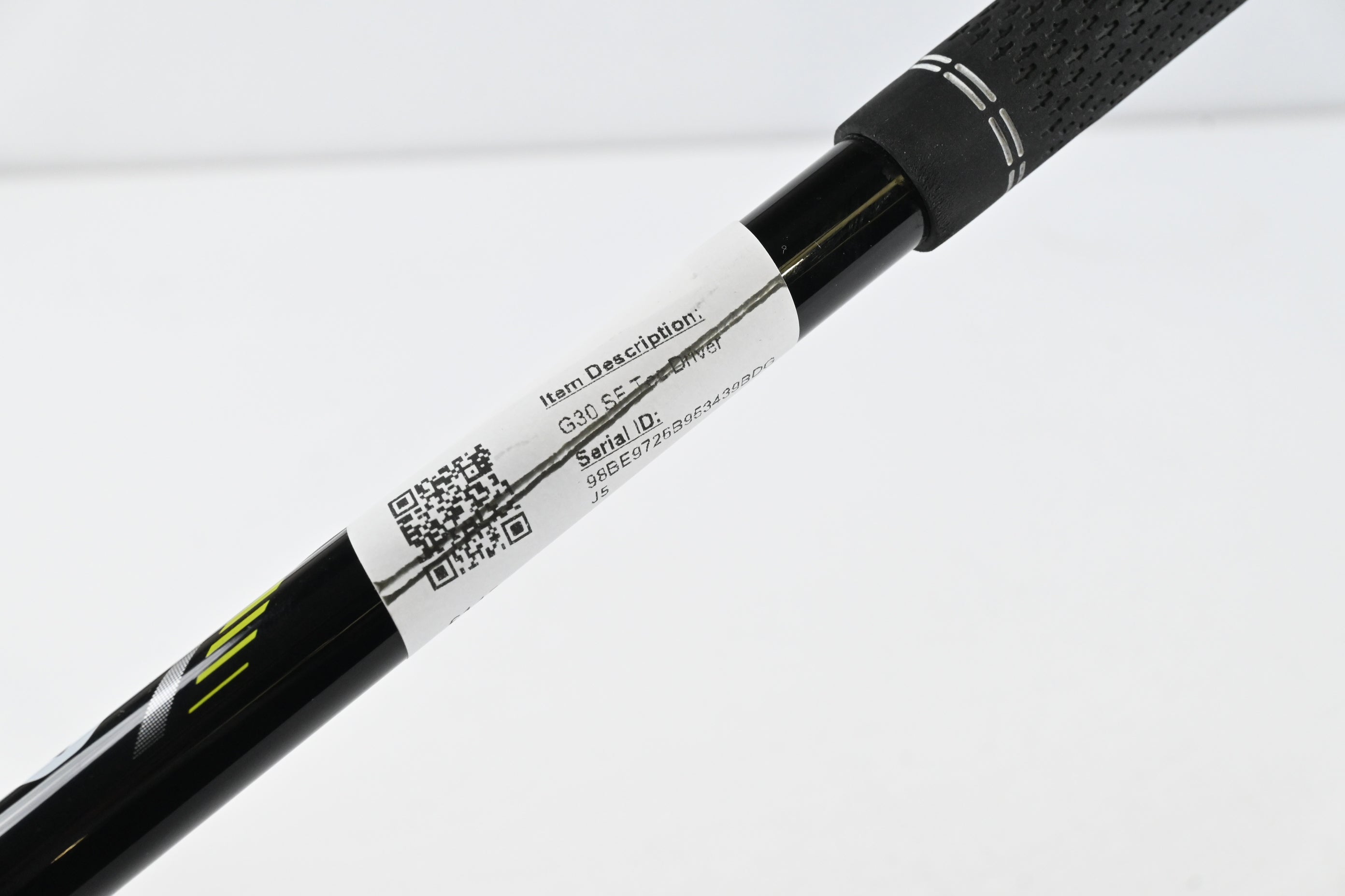 Ping G30 SF Tec Driver / 10 Degree / Stiff Flex Ping Alta CB Black 55 Shaft