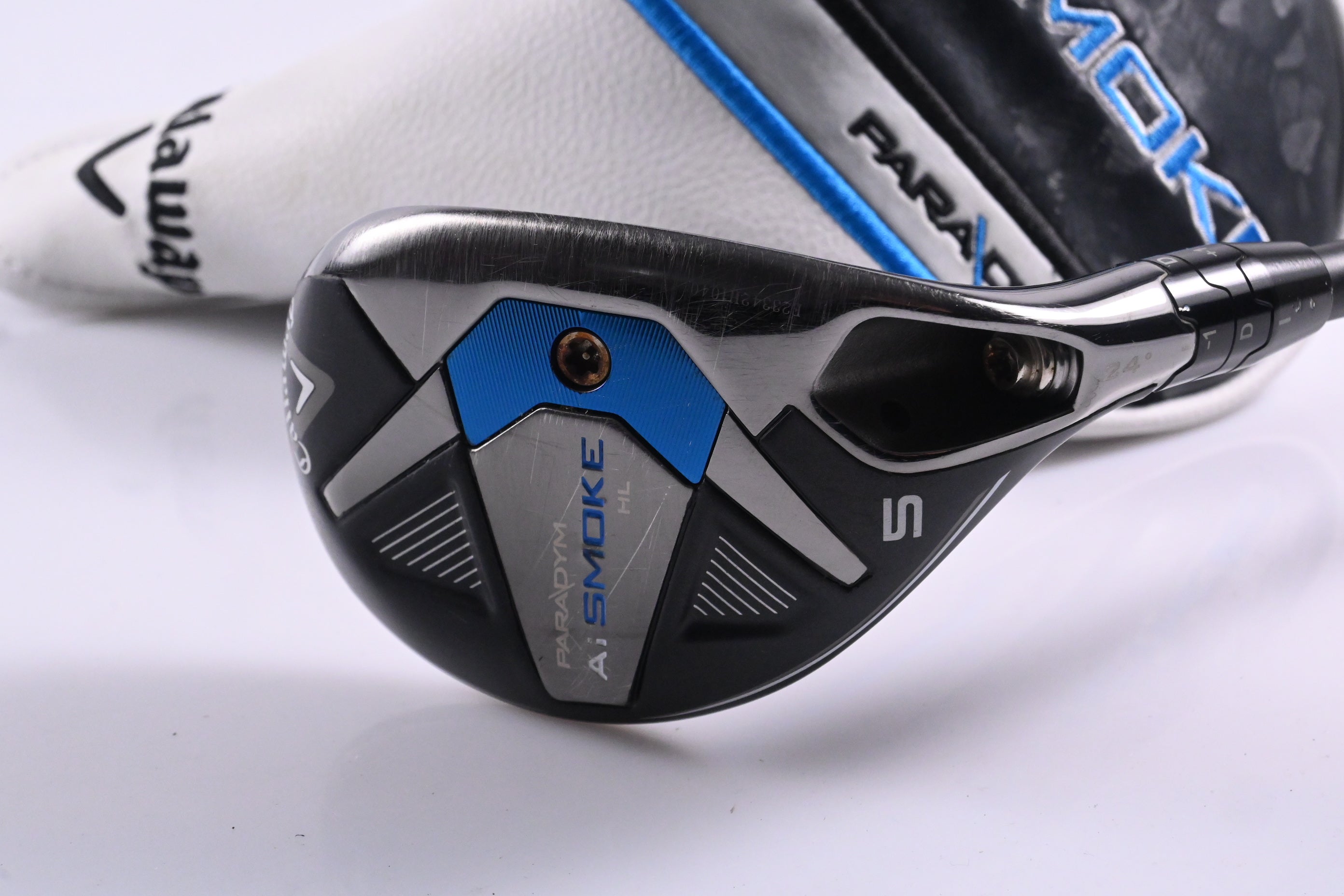 Callaway Paradym Ai Smoke HL #5 Hybrid / 24 Degree / Regular Flex Cypher 2.0 60