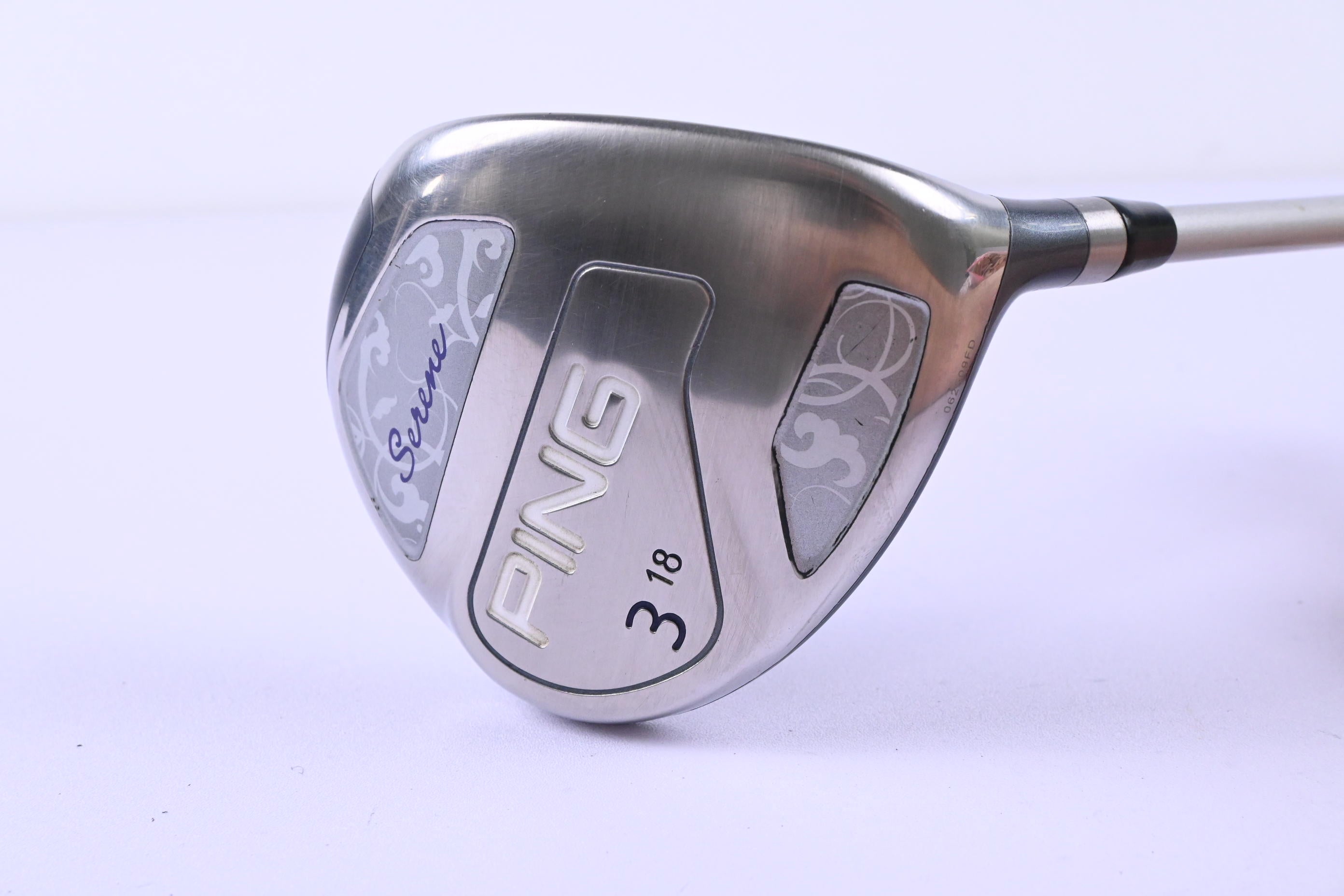 Ladies Ping Serene #3 Wood / 18 Degree / Ladies Flex Ping ULT 210 Shaft