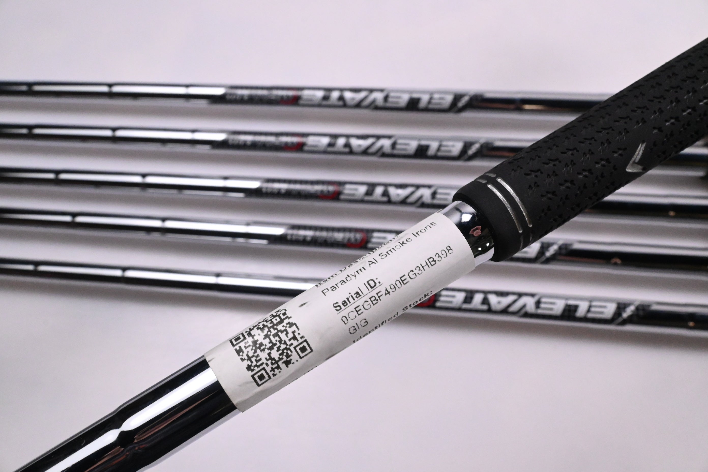 Callaway Paradym Ai Smoke Irons / 5-PW / Regular Flex Elevate MPH 95 Shafts