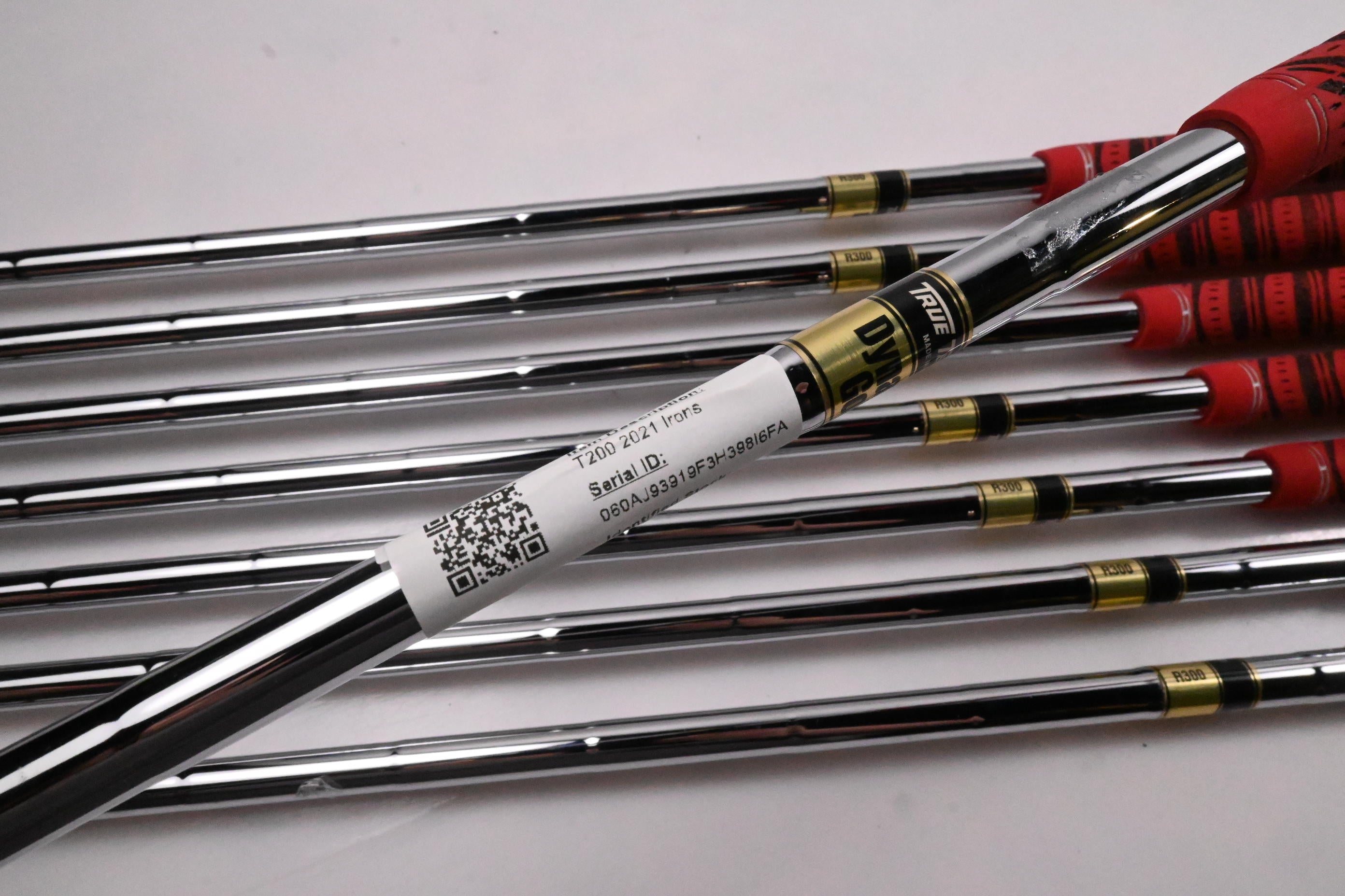Titleist T200 2021 Irons / 4-PW+GW / Regular Flex Dynamic Gold R300 Shafts