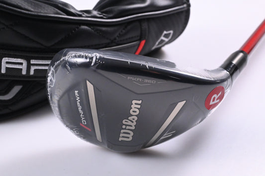 Wilson DYNAPWR 2025 #4 Hybrid / 22 Degree / Regular Flex Denali Red 70 Shaft