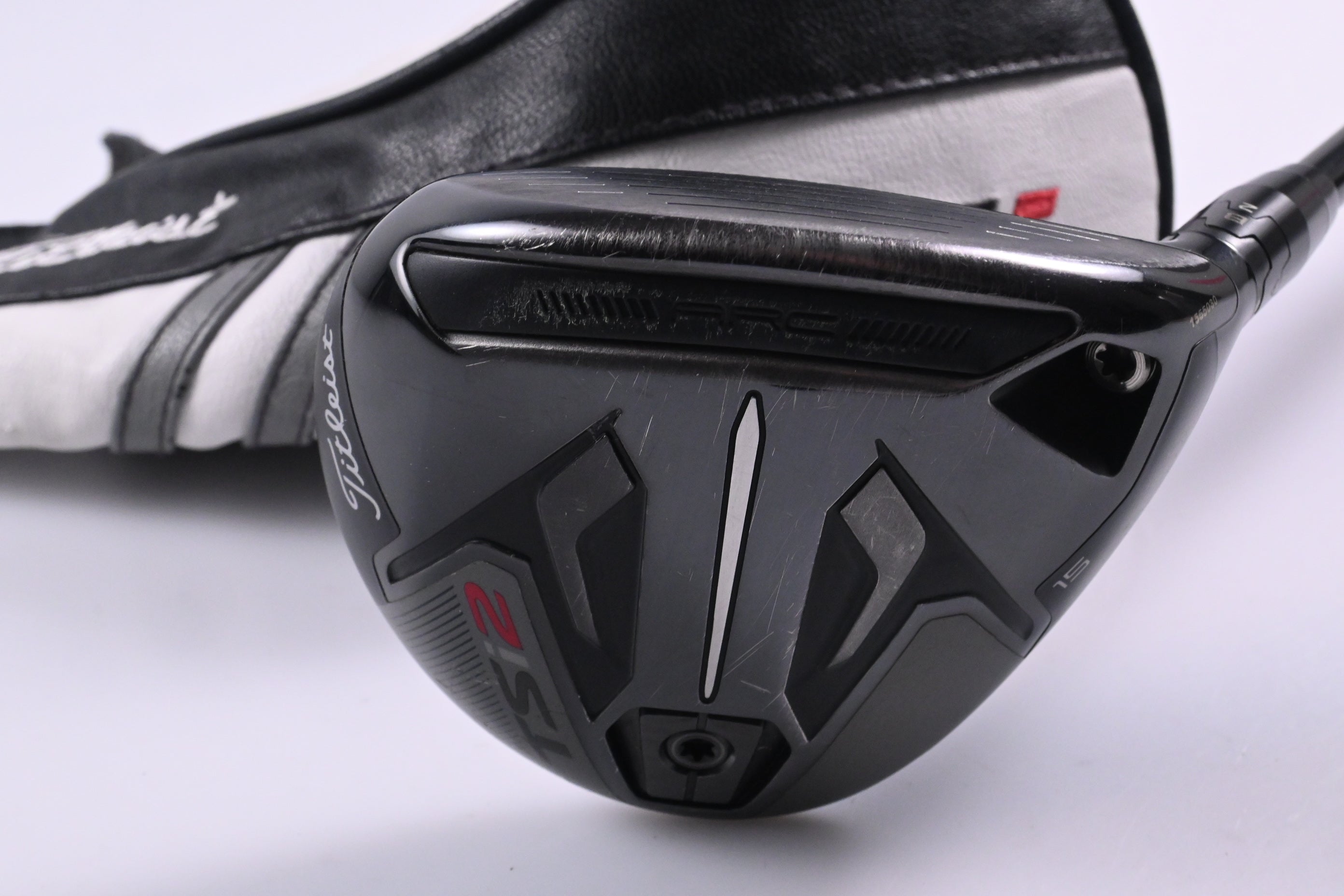 Titleist TSi2 #3 Wood / 15 Degree / Stiff Flex HZRDUS Smoke RDX Black 70 Shaft