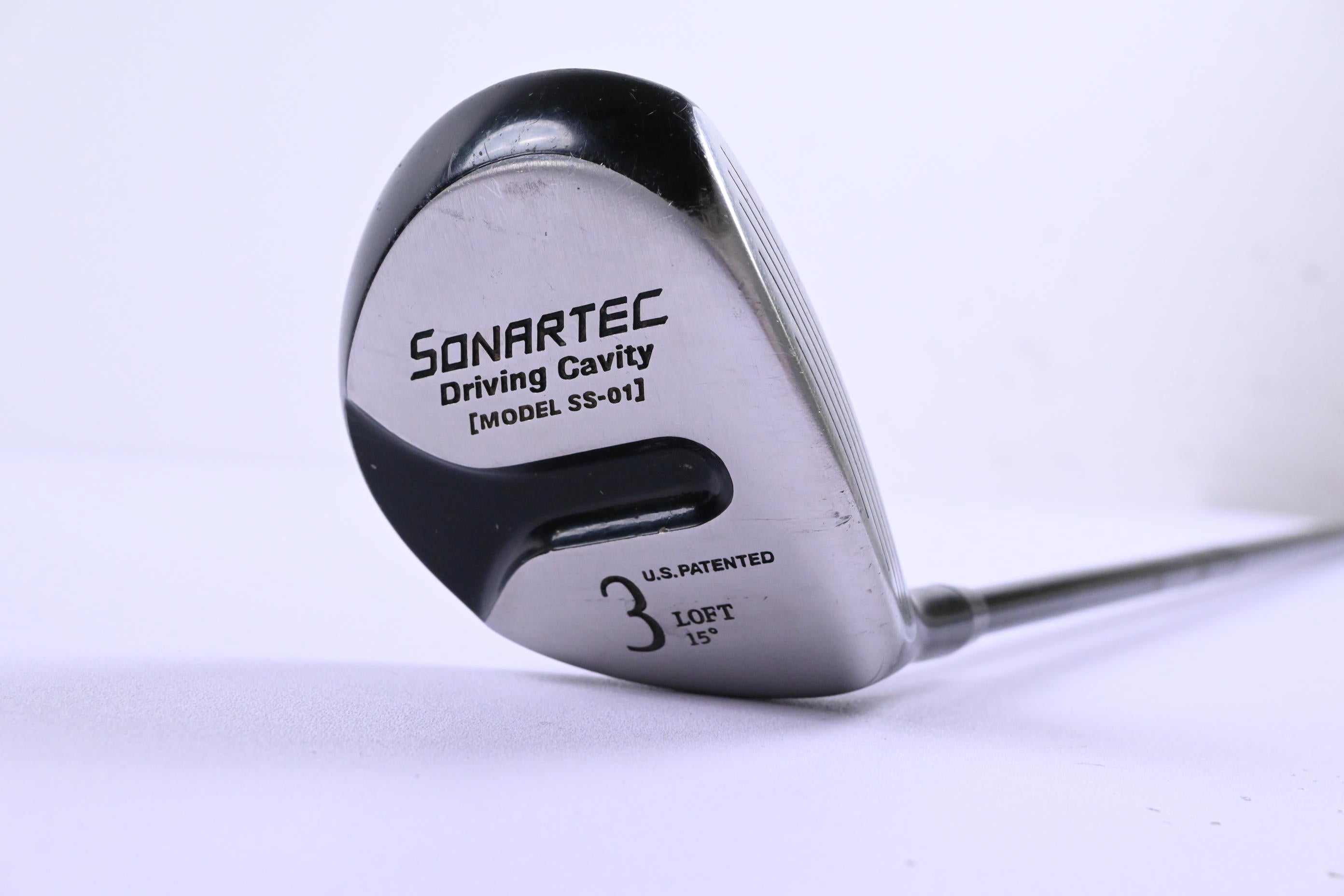 Sonartec Driving Cavity SS-01 #3 Wood / 15 Degree / Regular Flex Sonartec Shaft
