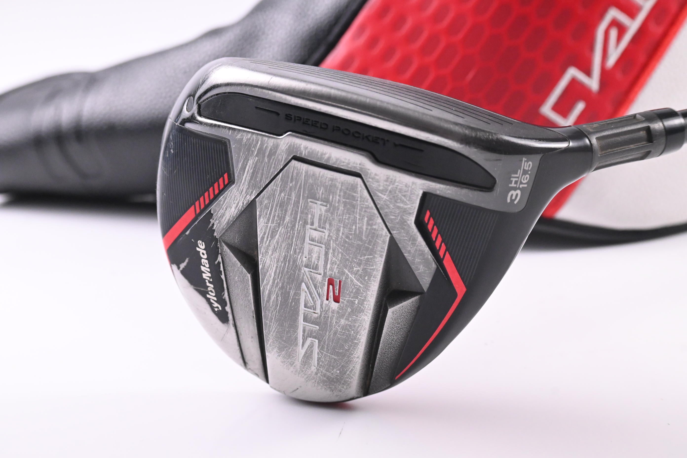 Taylormade Stealth 2 #3 Wood / 16.5 Degree / Regular Flex Ventus TR Red 5 Shaft