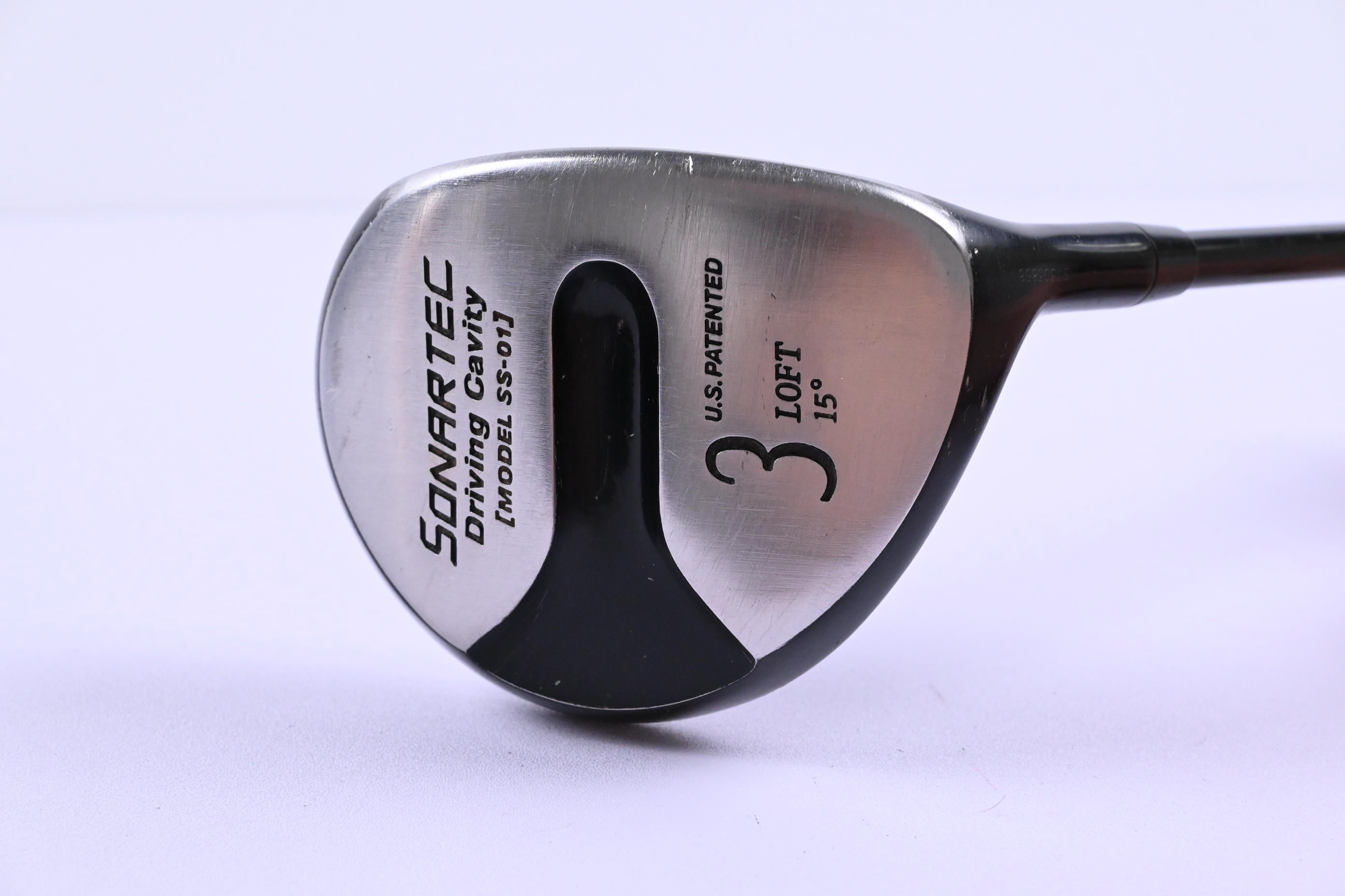 Sonartec Driving Cavity SS-01 #3 Wood / 15 Degree / Regular Flex Sonartec Shaft