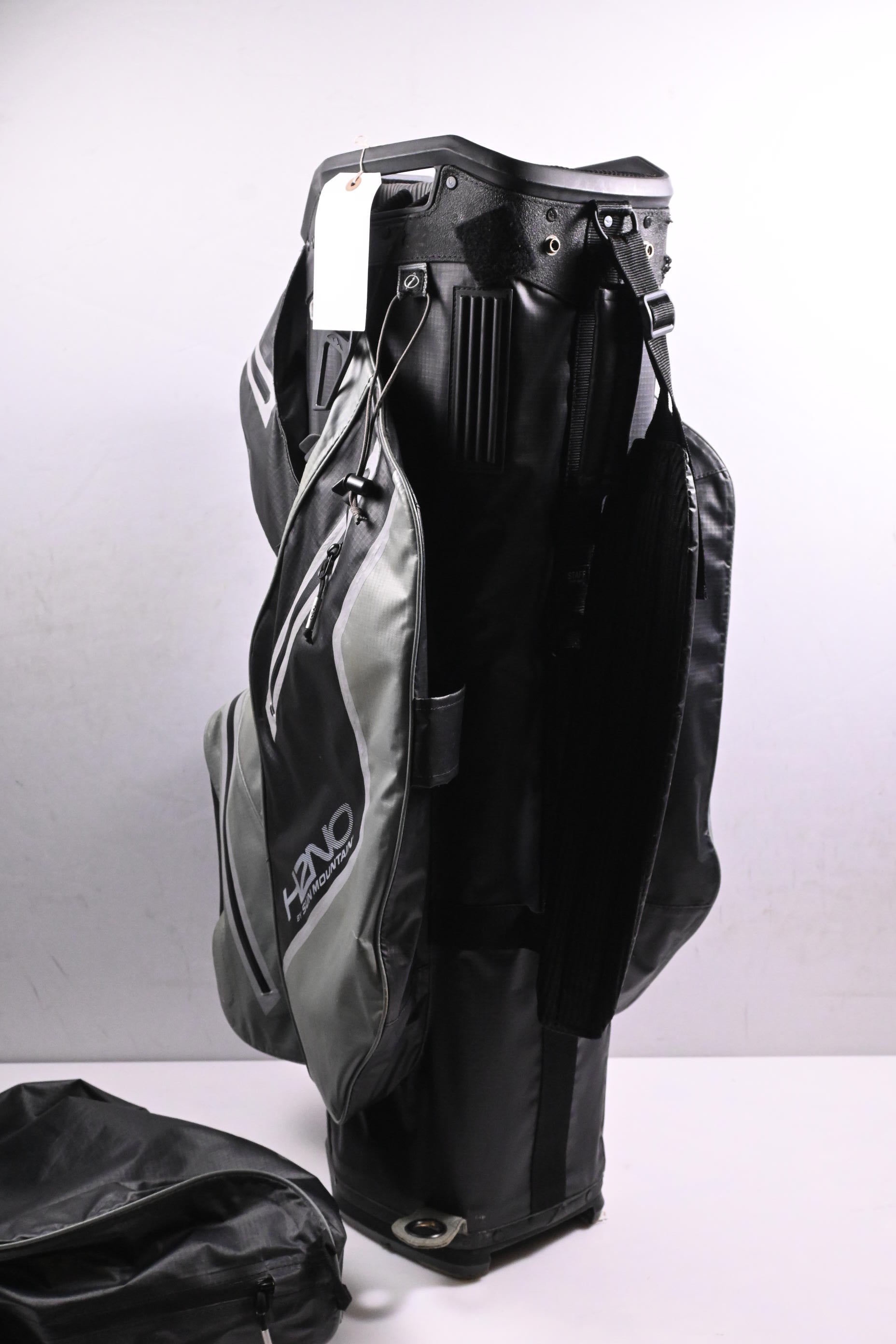Sun Mountain H2NO Cart Bag / 14-Way Divider / Black, Grey