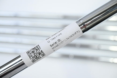 Taylormade Qi Max Irons / 6-PW+AW / X-Flex Dynamic Gold 105 X100 Shafts