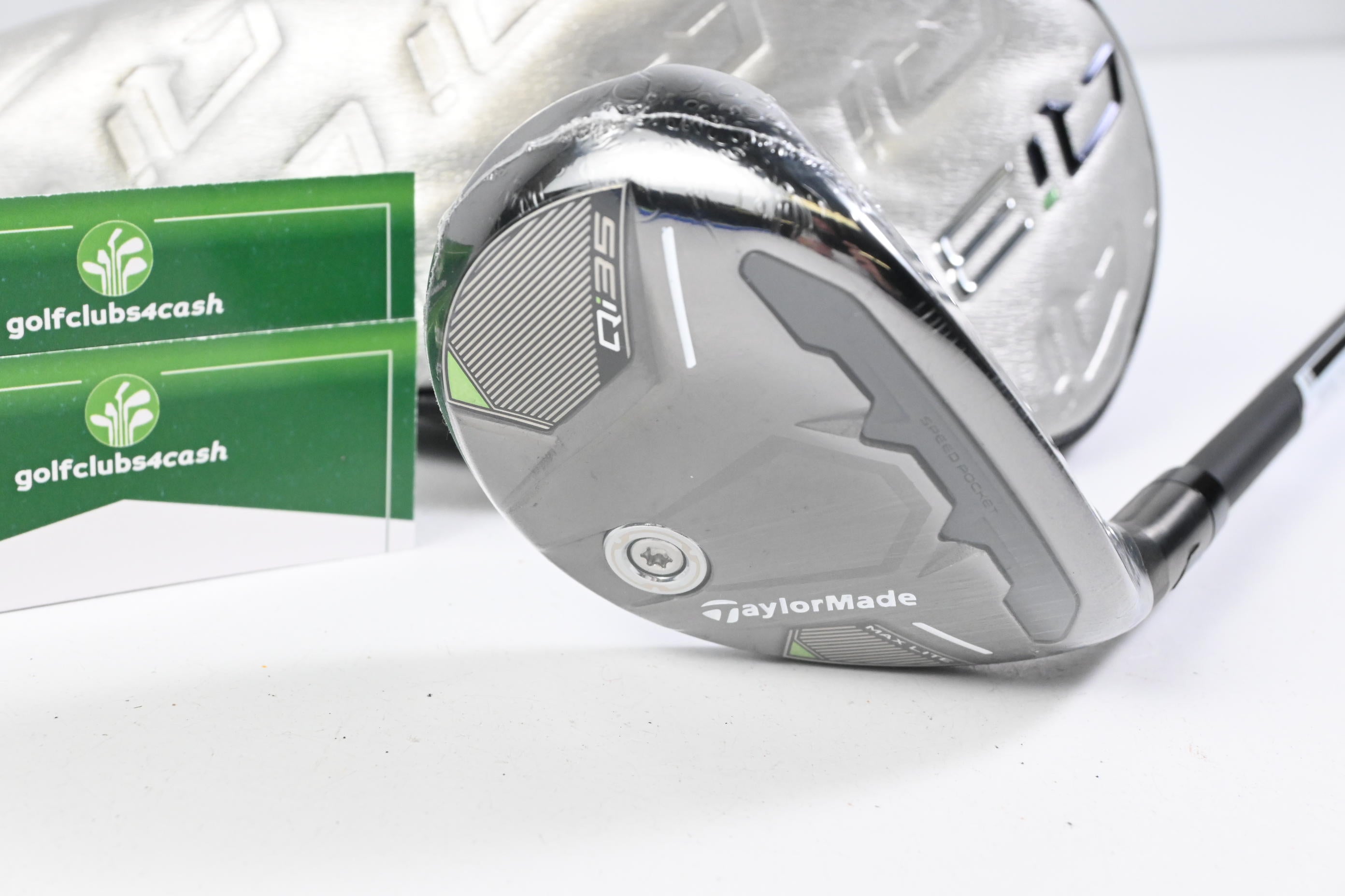 Taylormade Qi35 Max Lite #5 Hybrid / 27 Degree / Senior Flex Vanquish 5 Shaft