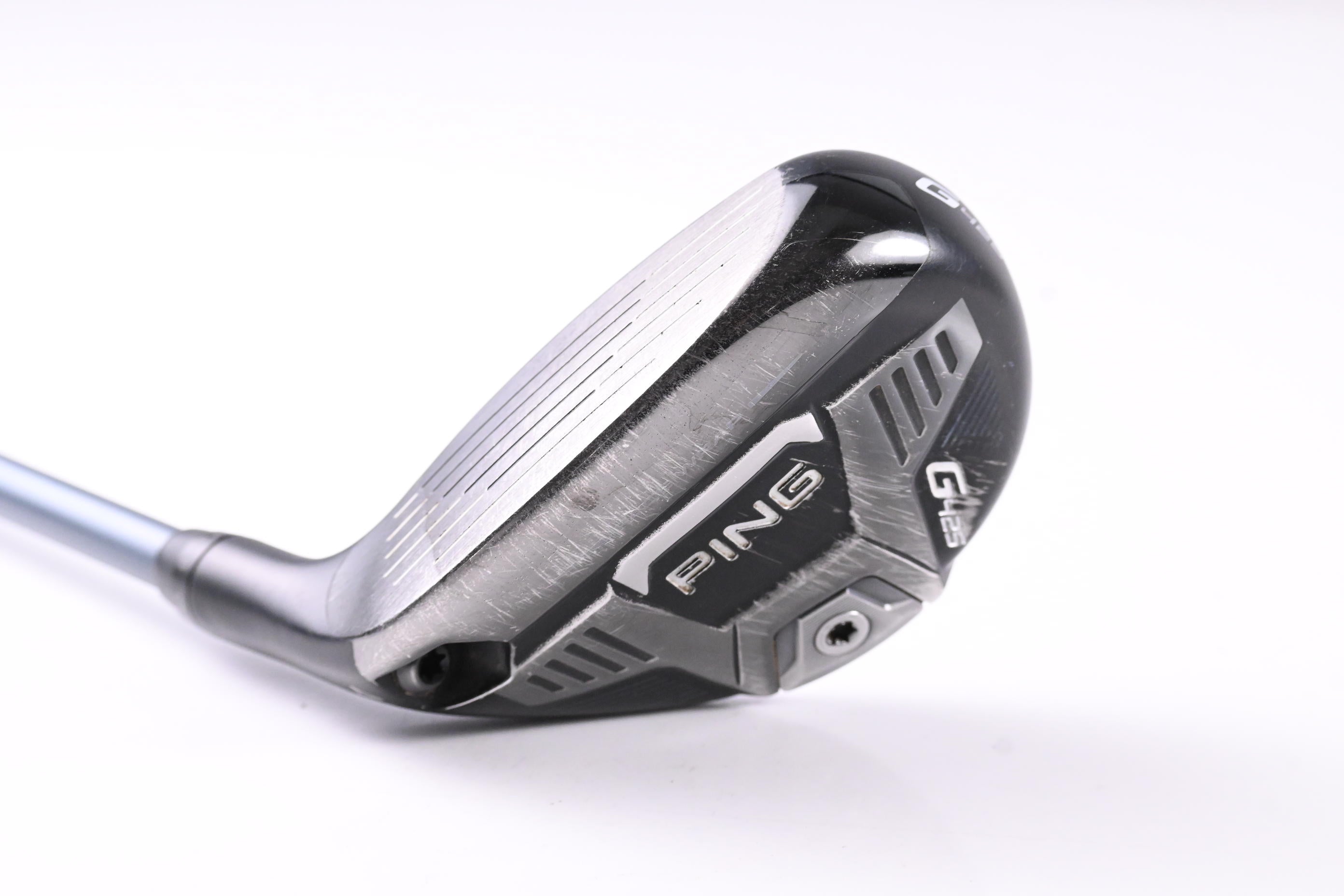 Left Hand Ping G425 #4 Hybrid / 22 Degree / Regular Flex Ping Alta CB Slate 70