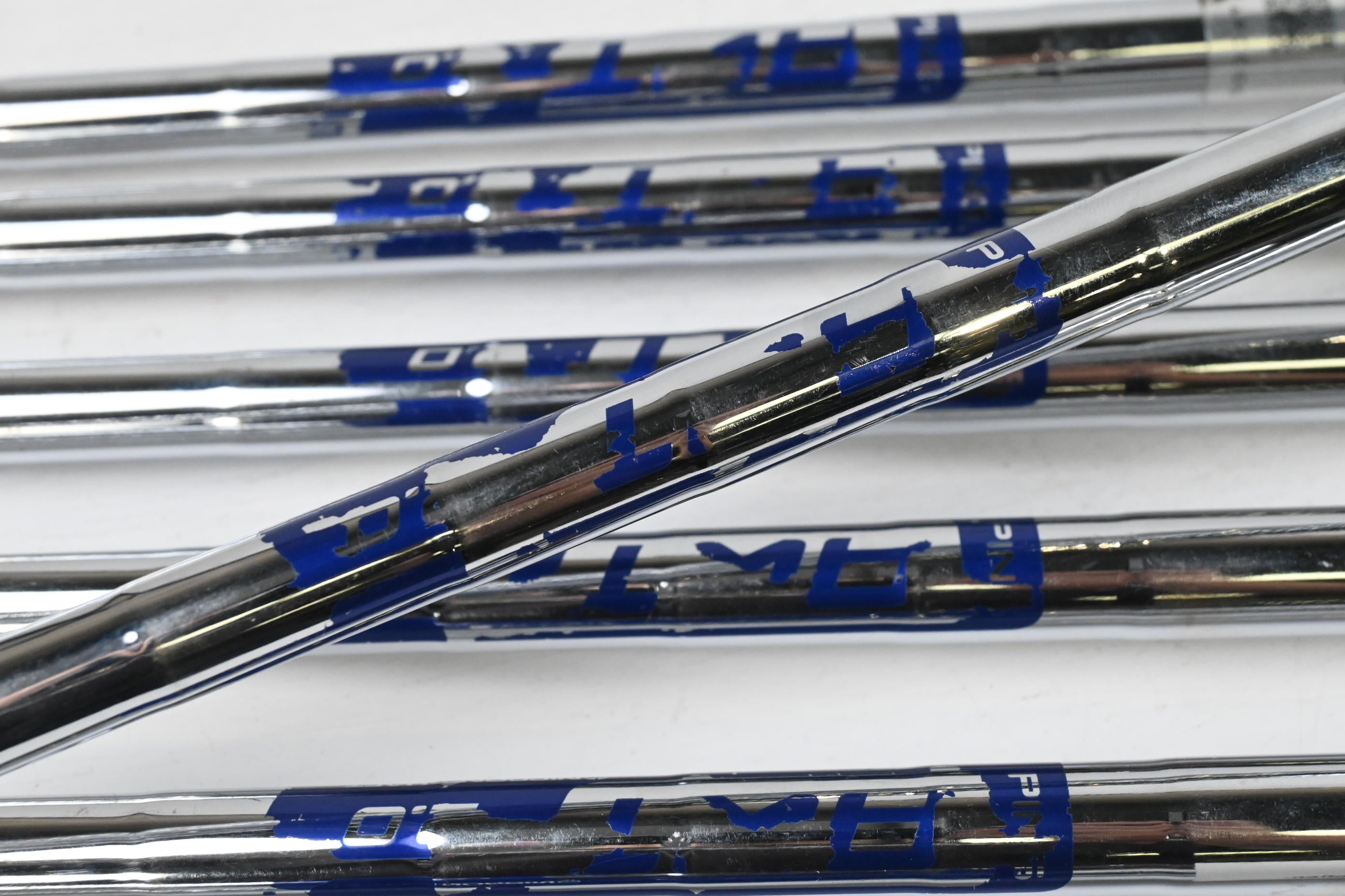 Ping i210 Irons / 5-PW+GW / Green Dot / Stiff Flex Ping AWT 2.0 Shafts