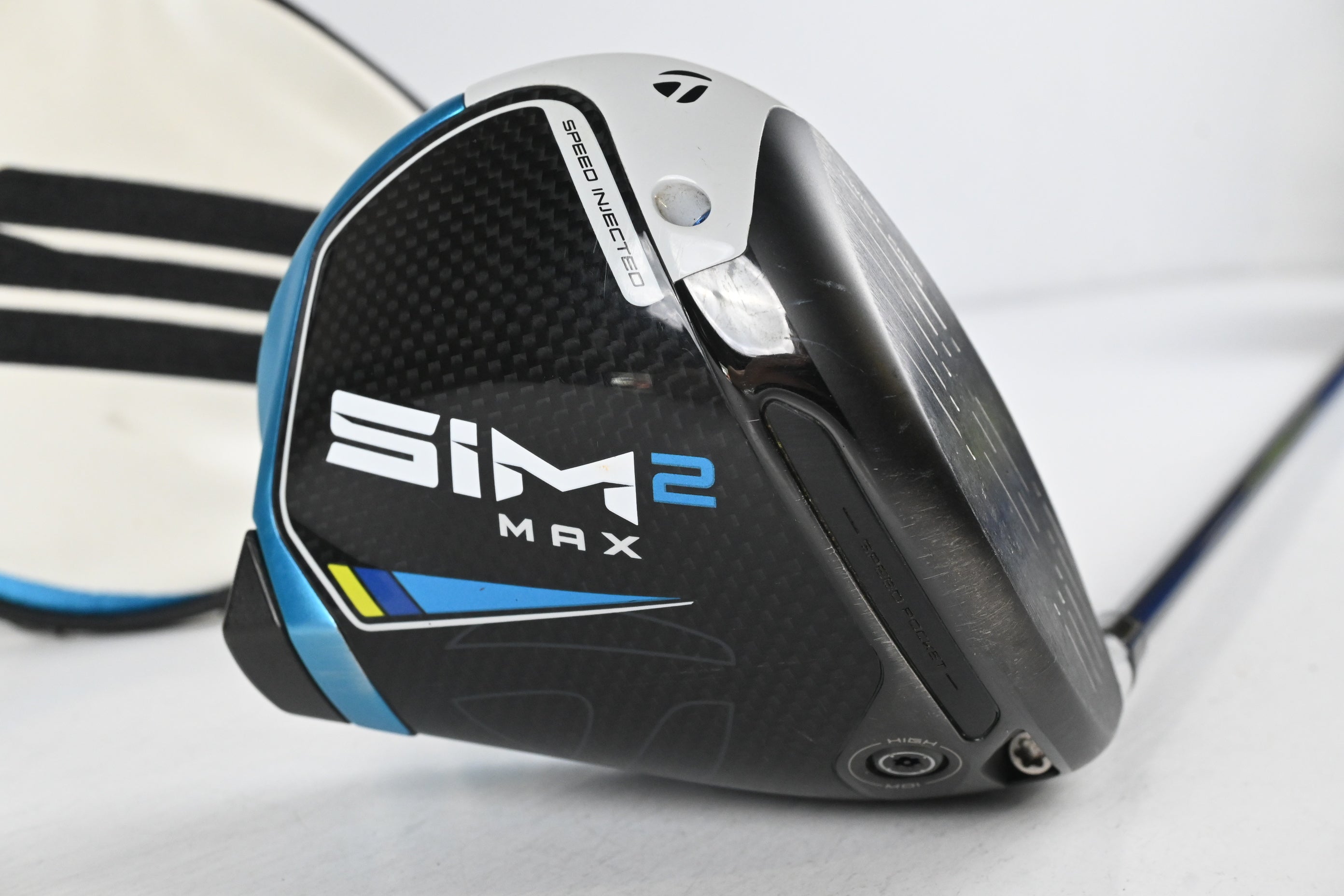 Taylormade SIM2 Max Driver / 9 Degree / Stiff Flex Fujikura Ventus Blue 5 Shaft
