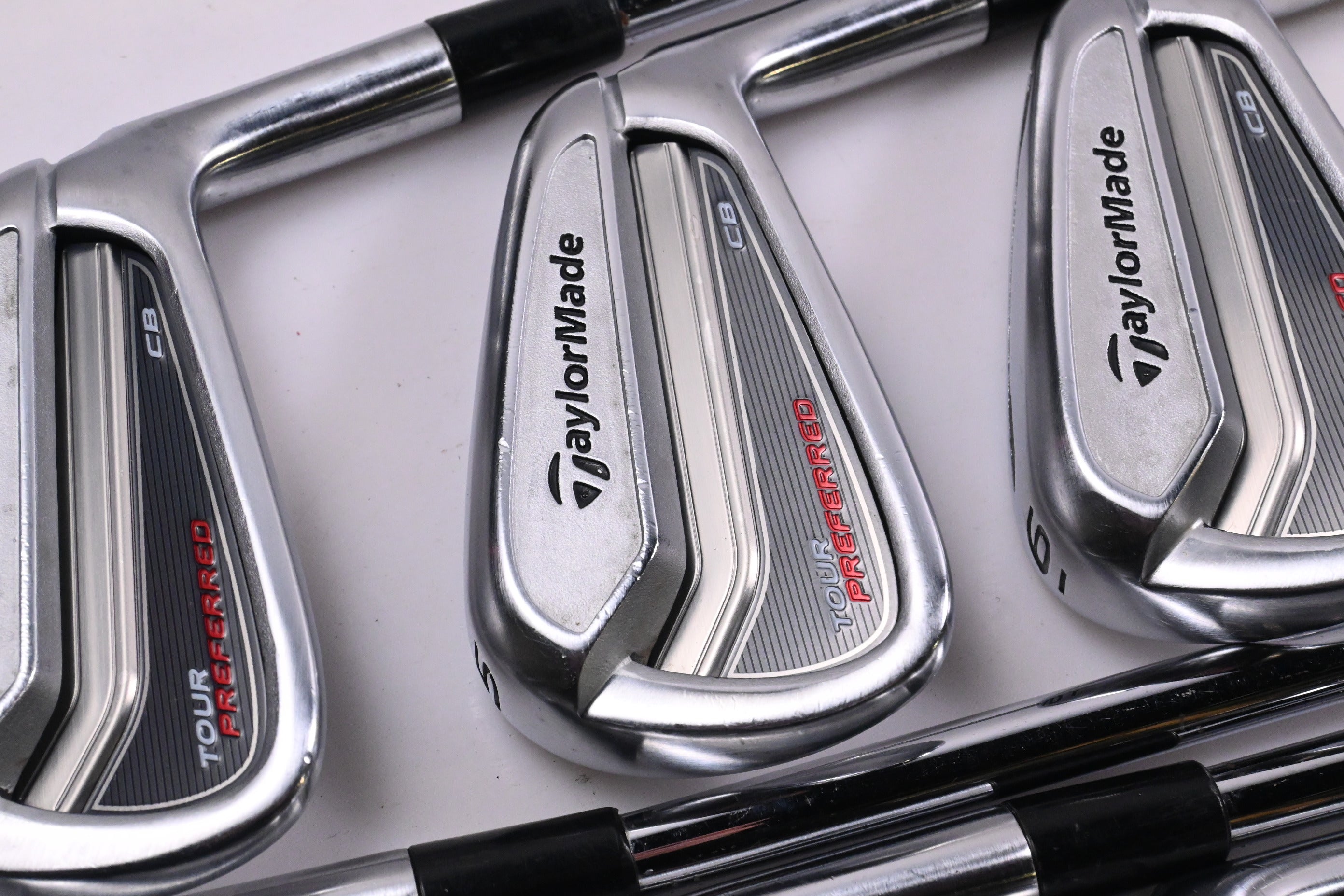 Taylormade Tour Preferred CB 2014 Irons / 4-PW / Stiff Flex KBS Tour Shaft
