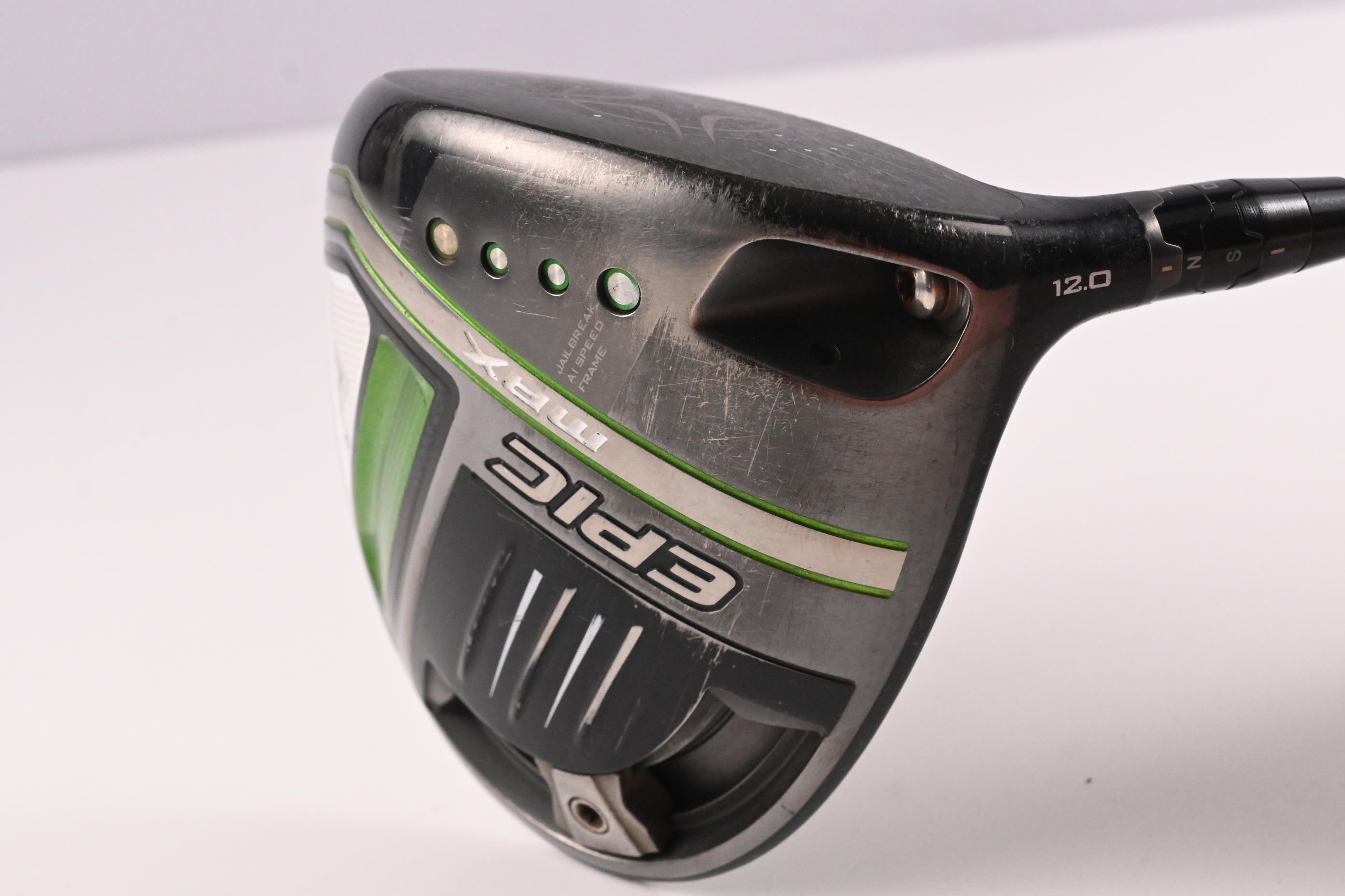 Callaway Epic Max Driver / 12 Degree / Senior Flex Aldila Ascent Blue 40 Shaft
