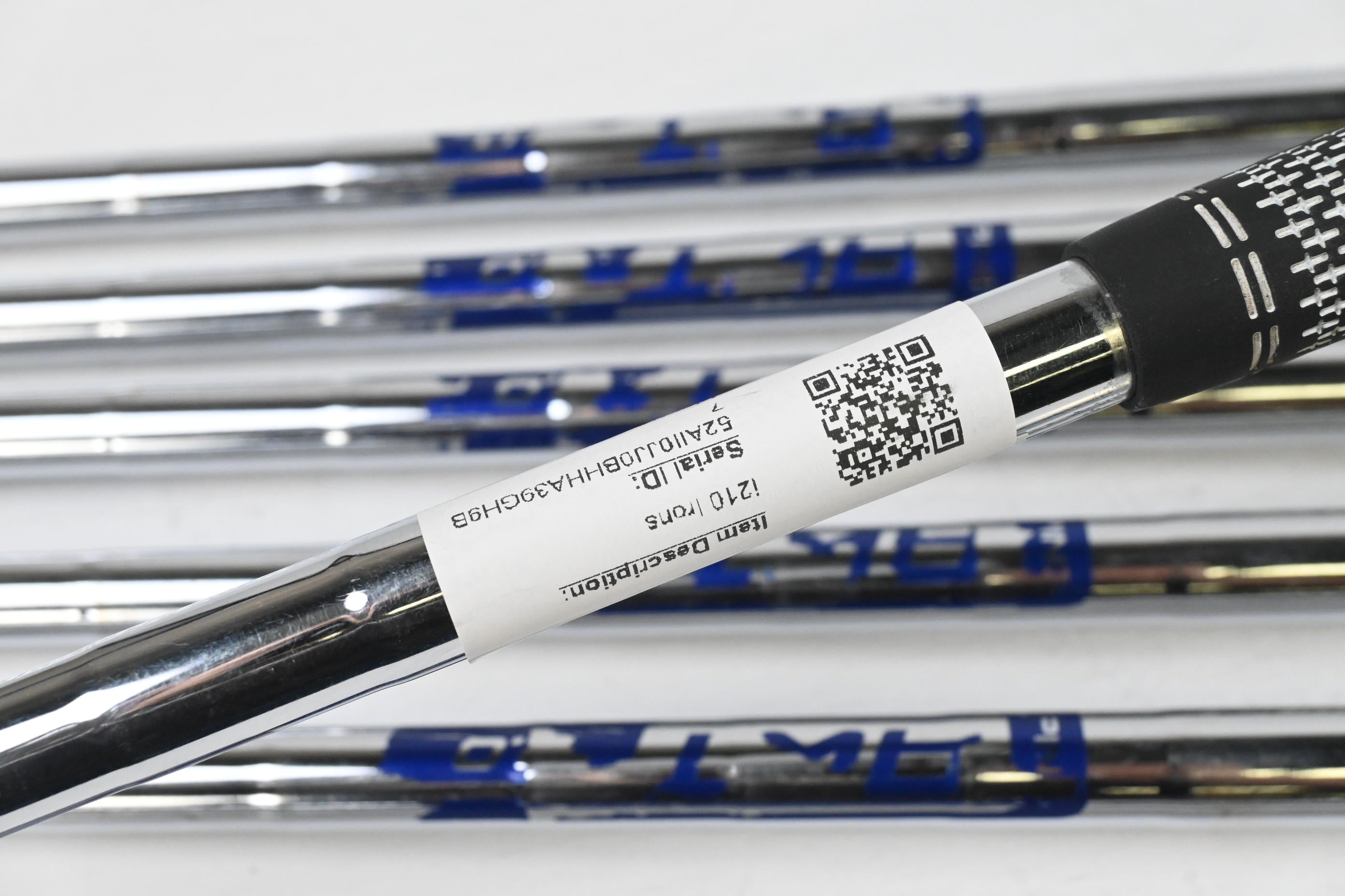 Ping i210 Irons / 5-PW+GW / Green Dot / Stiff Flex Ping AWT 2.0 Shafts