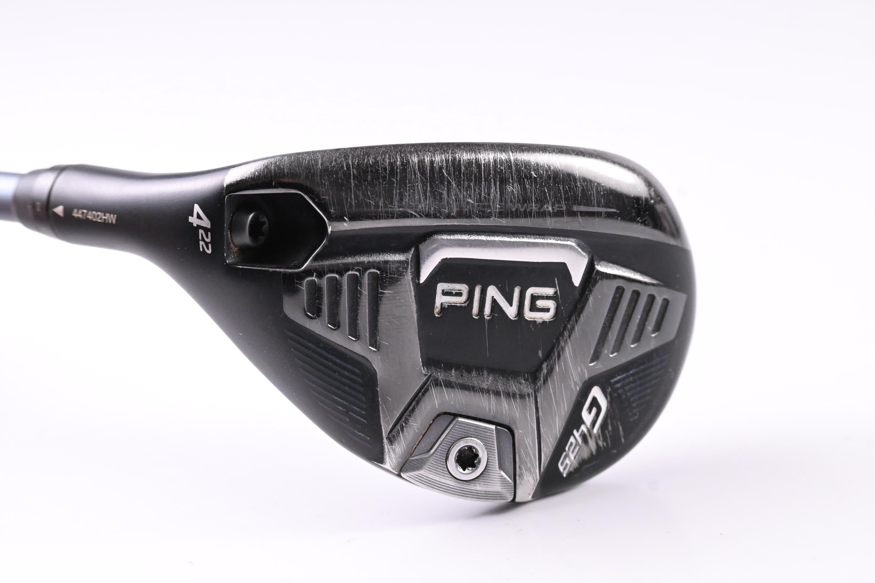 Left Hand Ping G425 #4 Hybrid / 22 Degree / Regular Flex Ping Alta CB Slate 70