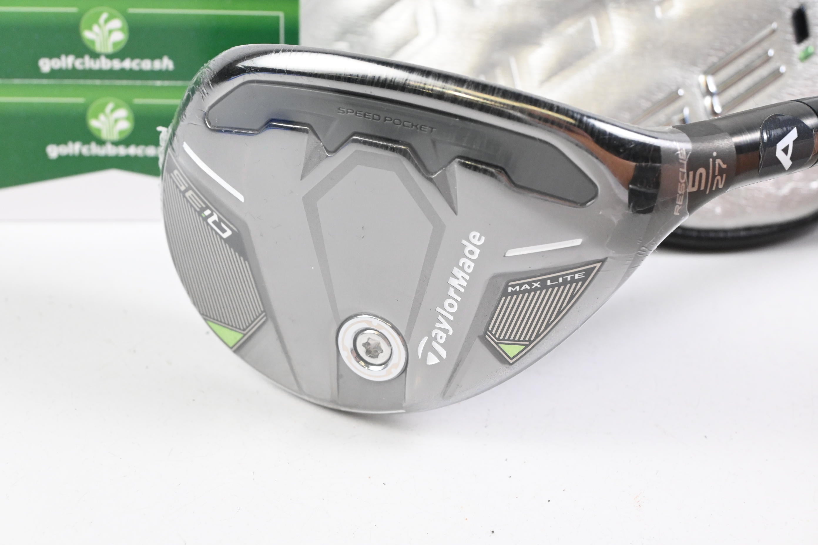Taylormade Qi35 Max Lite #5 Hybrid / 27 Degree / Senior Flex Vanquish 5 Shaft