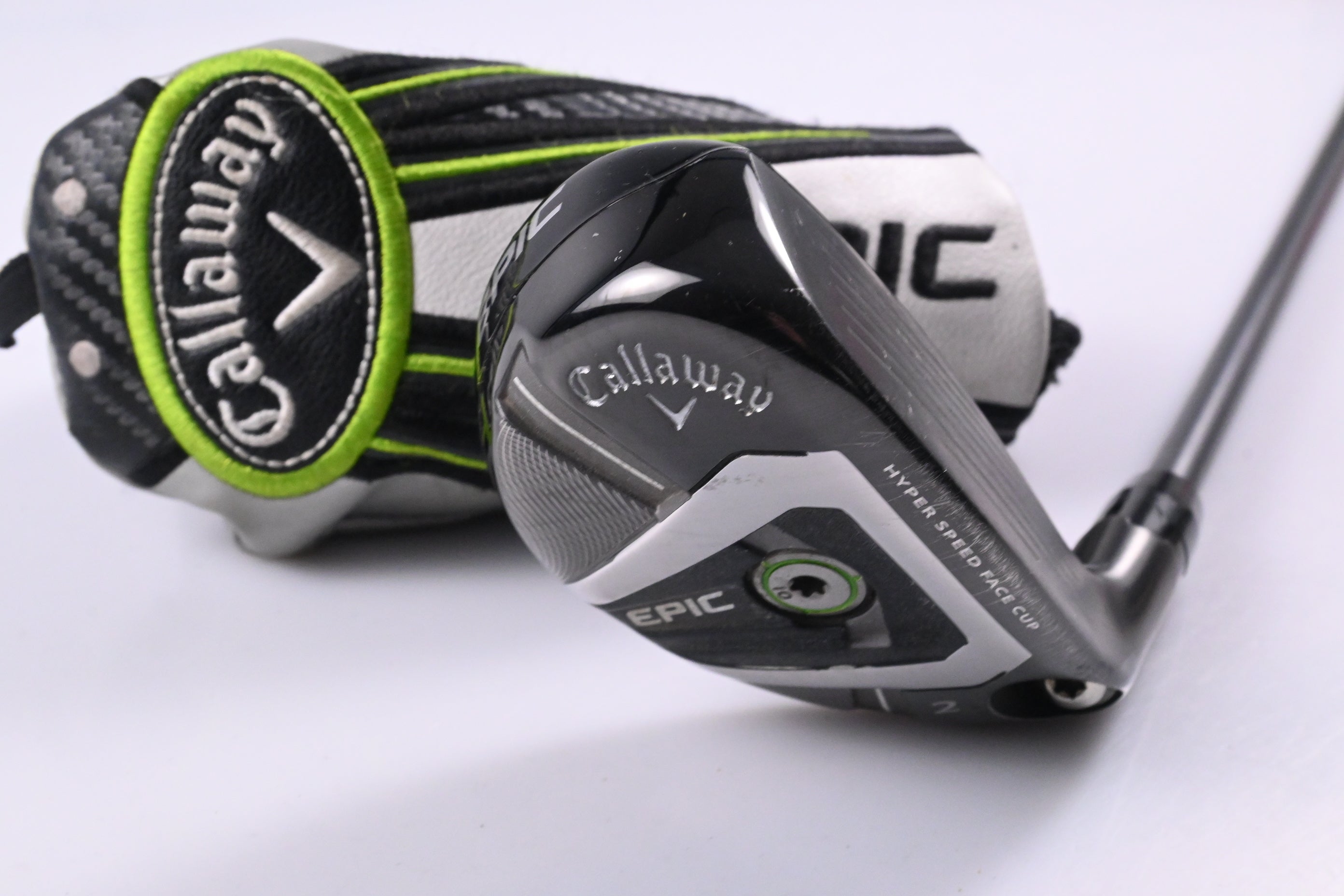 Callaway Epic #2 Hybrid / 18 Degree / Stiff Flex Aldila Tour Green 75 Shaft