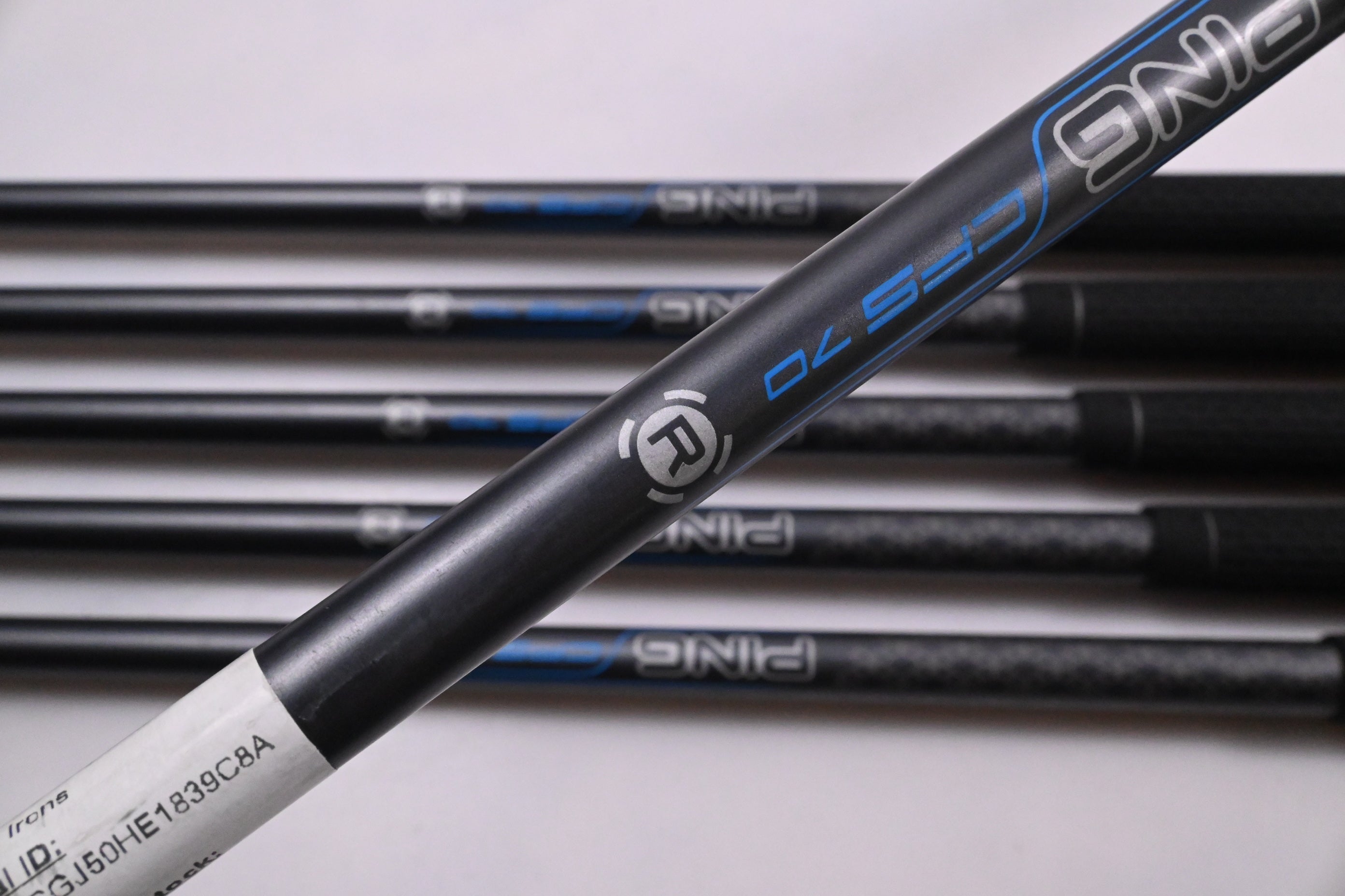 Ping GMax Irons / 5-PW / Blue Dot / Regular Flex Ping CFS 70 Shafts