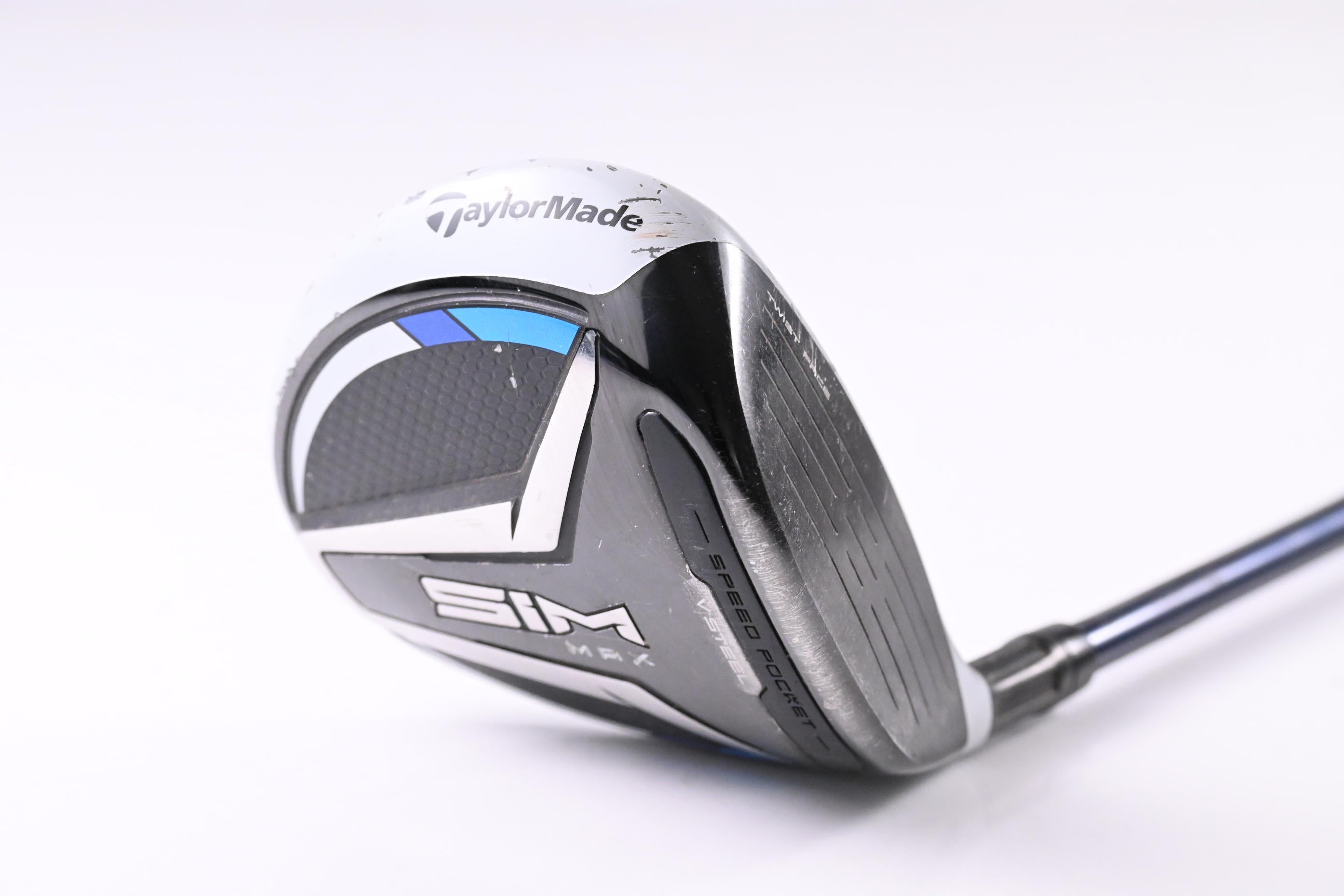 Taylormade SIM Max #3 Wood / 15 Degree / Stiff Flex Fujikura Ventus Blue 6 Shaft