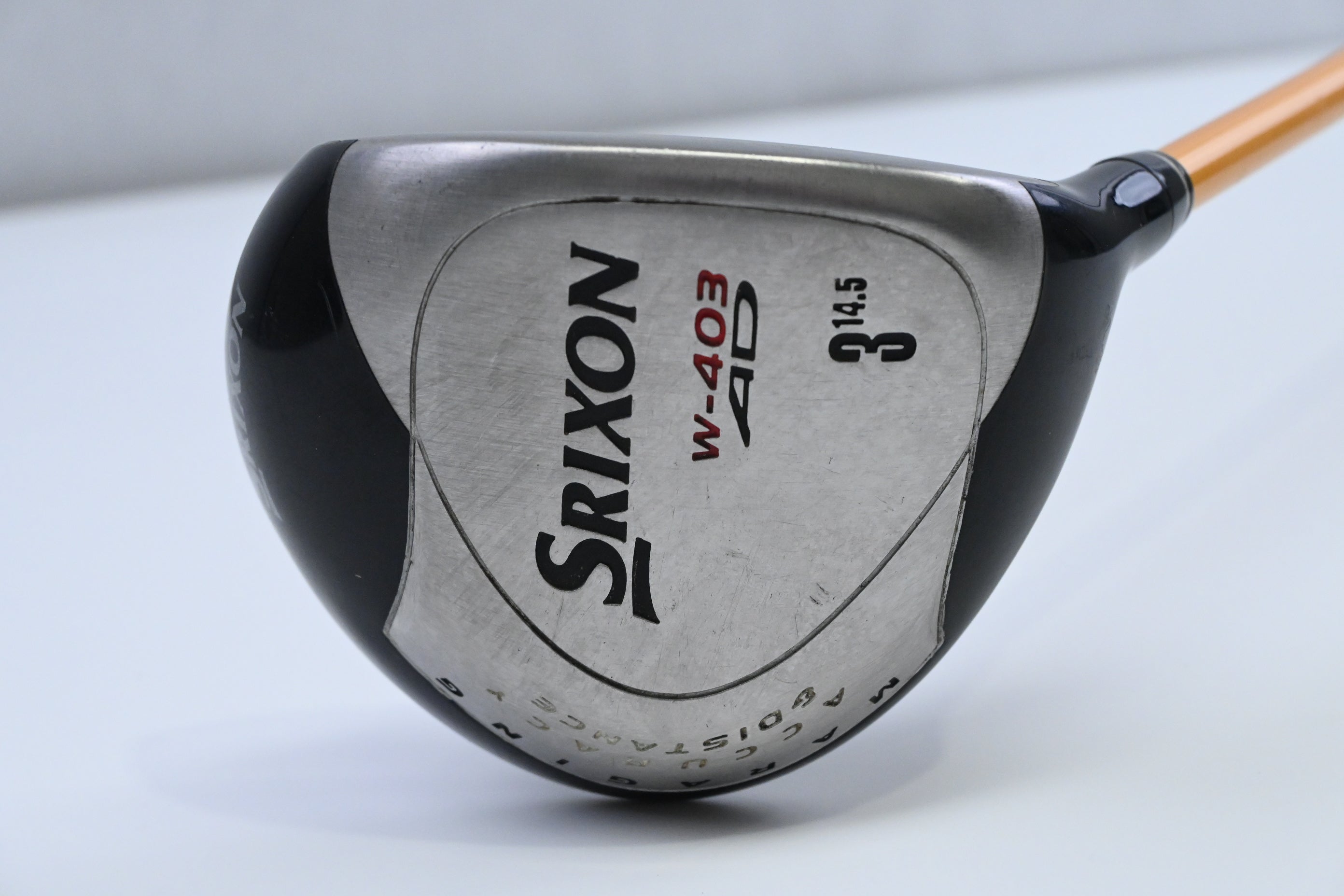 Srixon W-403 AD #3 Wood / 14.5 Degree / Regular Flex UST ProForce Gold 65 Shaft