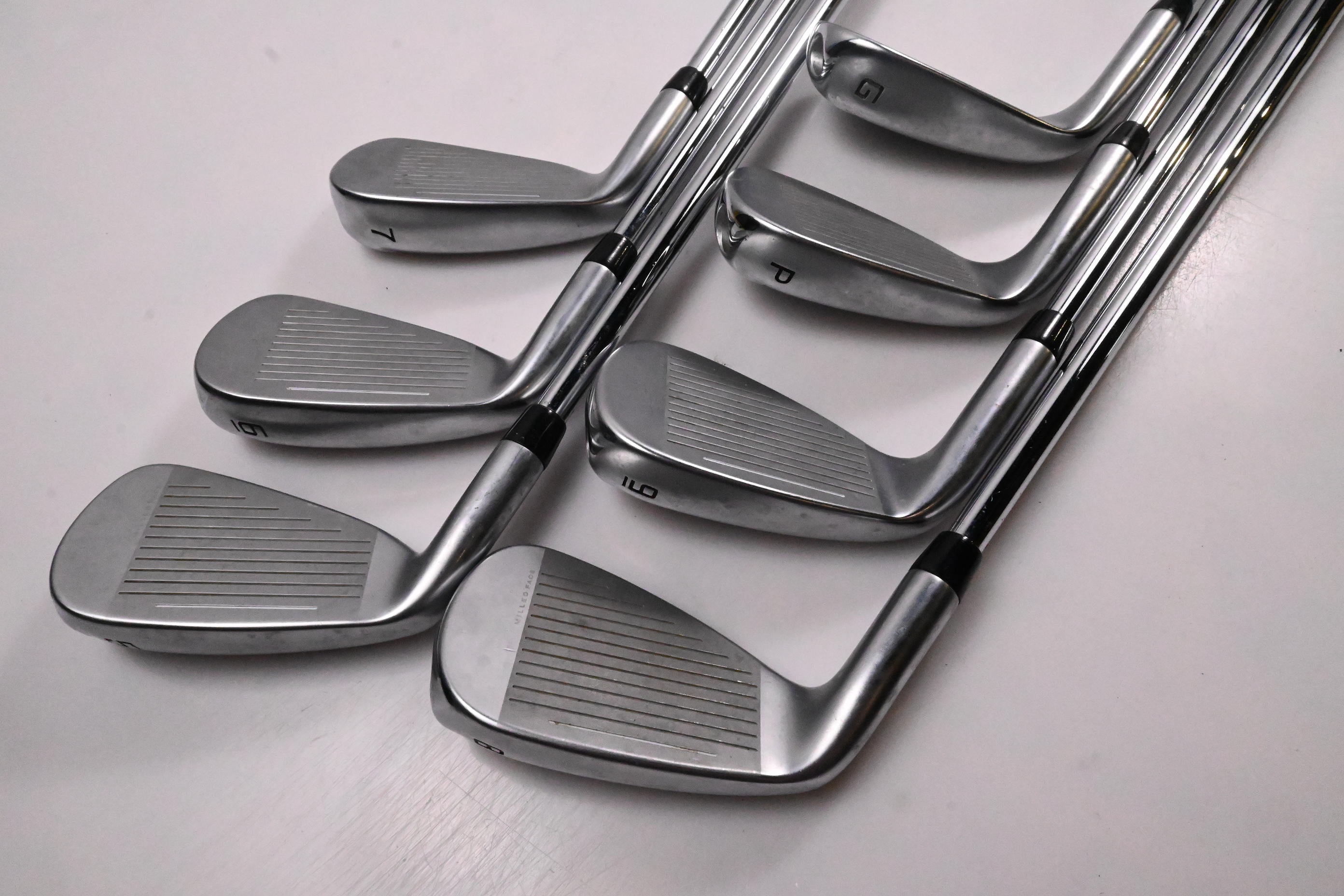 Cobra King Radspeed Irons / 5-PW+GW / Stiff Flex KBS $-Taper 120 Steel Shafts