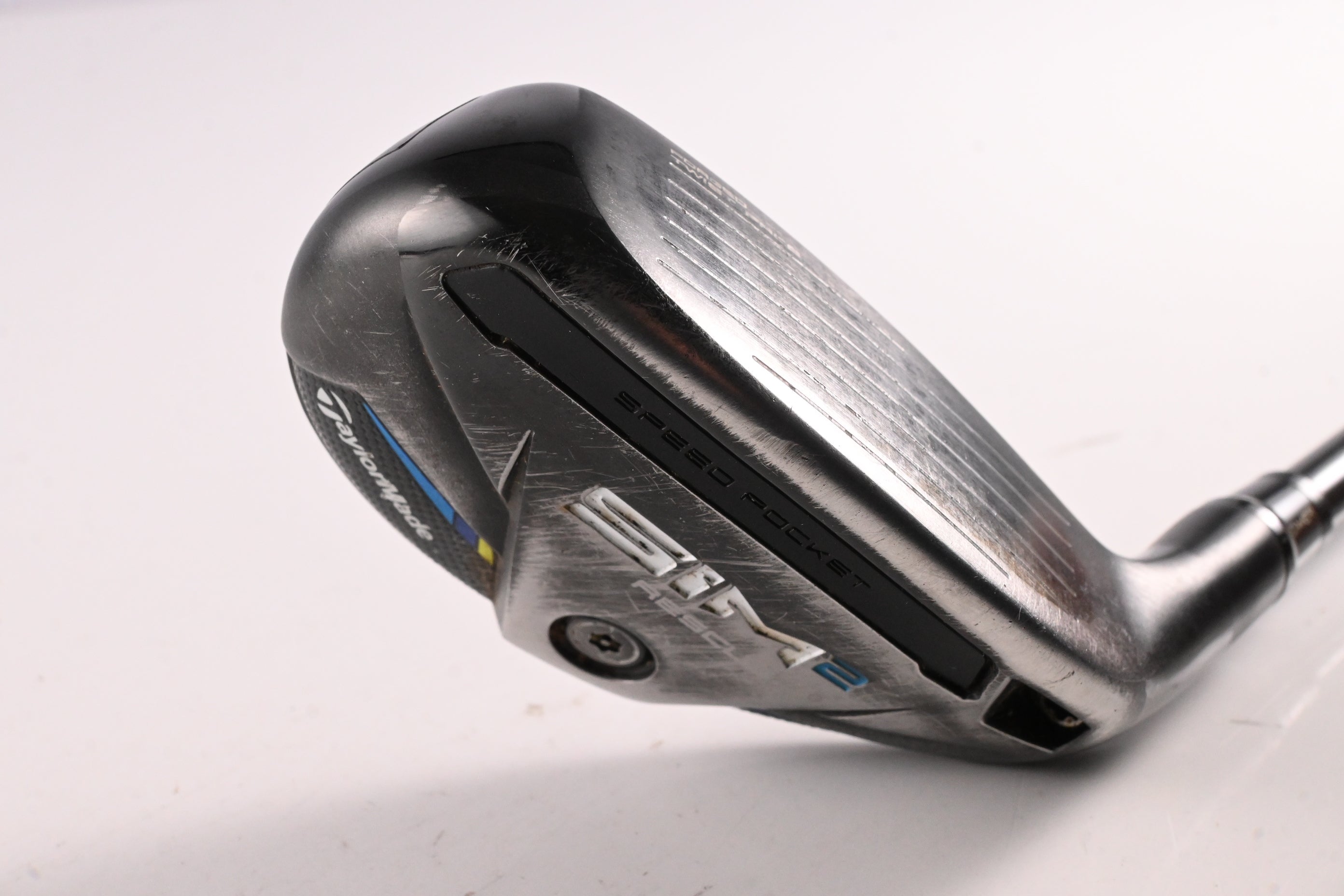 Taylormade SIM2 #3 Hybrid / 19.5 Degree / Stiff Flex Tensei AV Raw Blue 80 Shaft