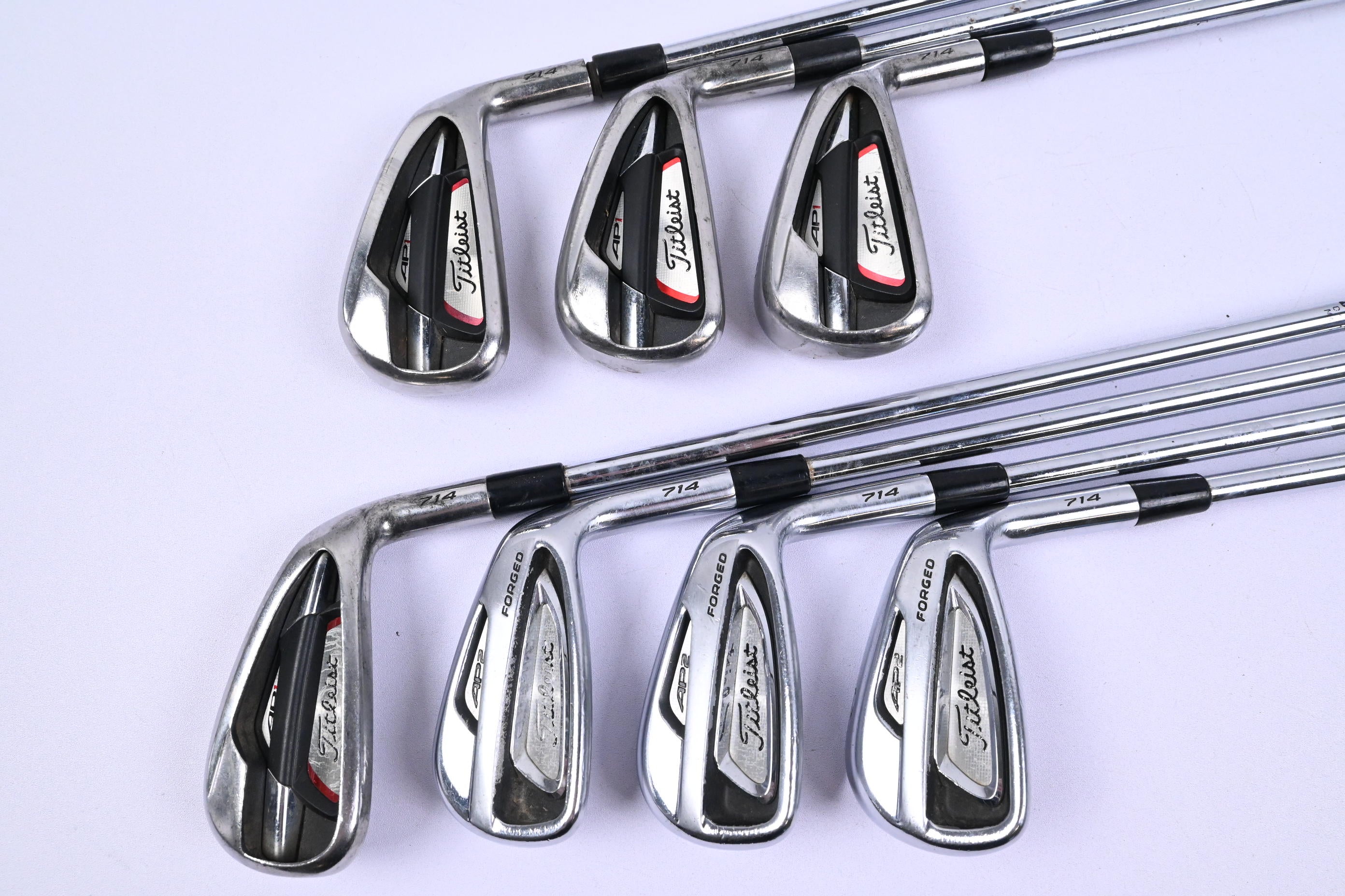 Titleist 714 AP1/AP2 Combo Irons / 4-PW / Regular Flex Dynamic Gold R300 Shafts