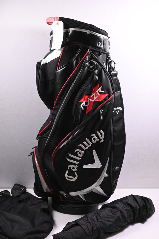 Callaway RAZR X Cart Bag / 14-Way Divider / Black, Red