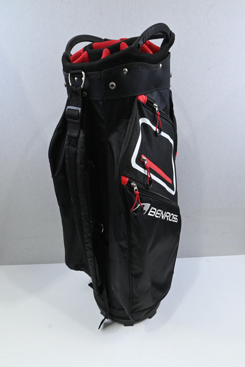 Benross HTX Cart Bag / 14-Way / Black, Red, White