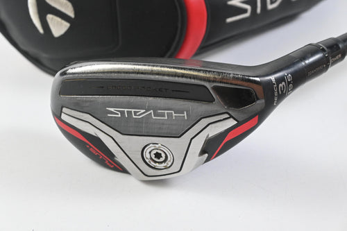TaylorMade Stealth Plus #3 Hybrid / 19.5 Degree / Stiff Flex HZRDUS Smoke RDX
