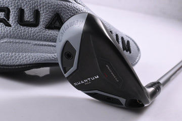 Callaway Quantum Max #5 Hybrid / 24 Degree / Regular Flex Denali Frost Silver 60
