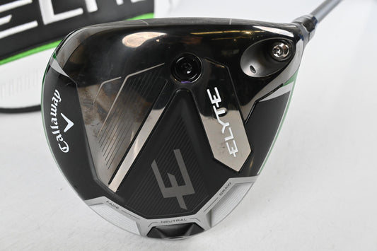 Callaway Elyte Driver / 9 Degree / Stiff Flex Denali Frost Silver 60 Shaft