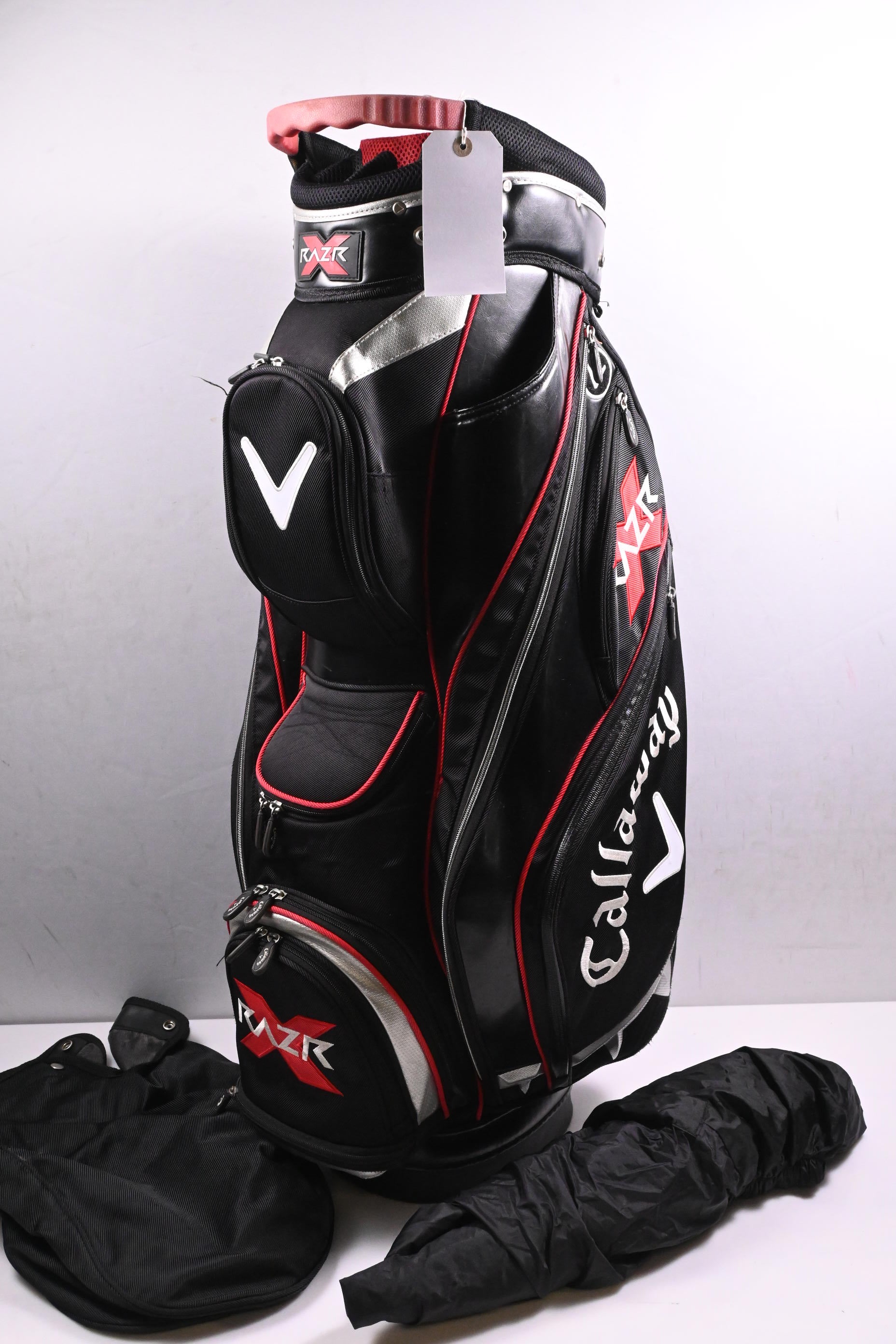 Callaway RAZR X Cart Bag / 14-Way Divider / Black, Red