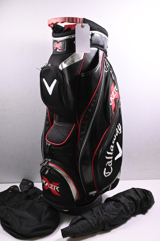 Callaway RAZR X Cart Bag / 14-Way Divider / Black, Red