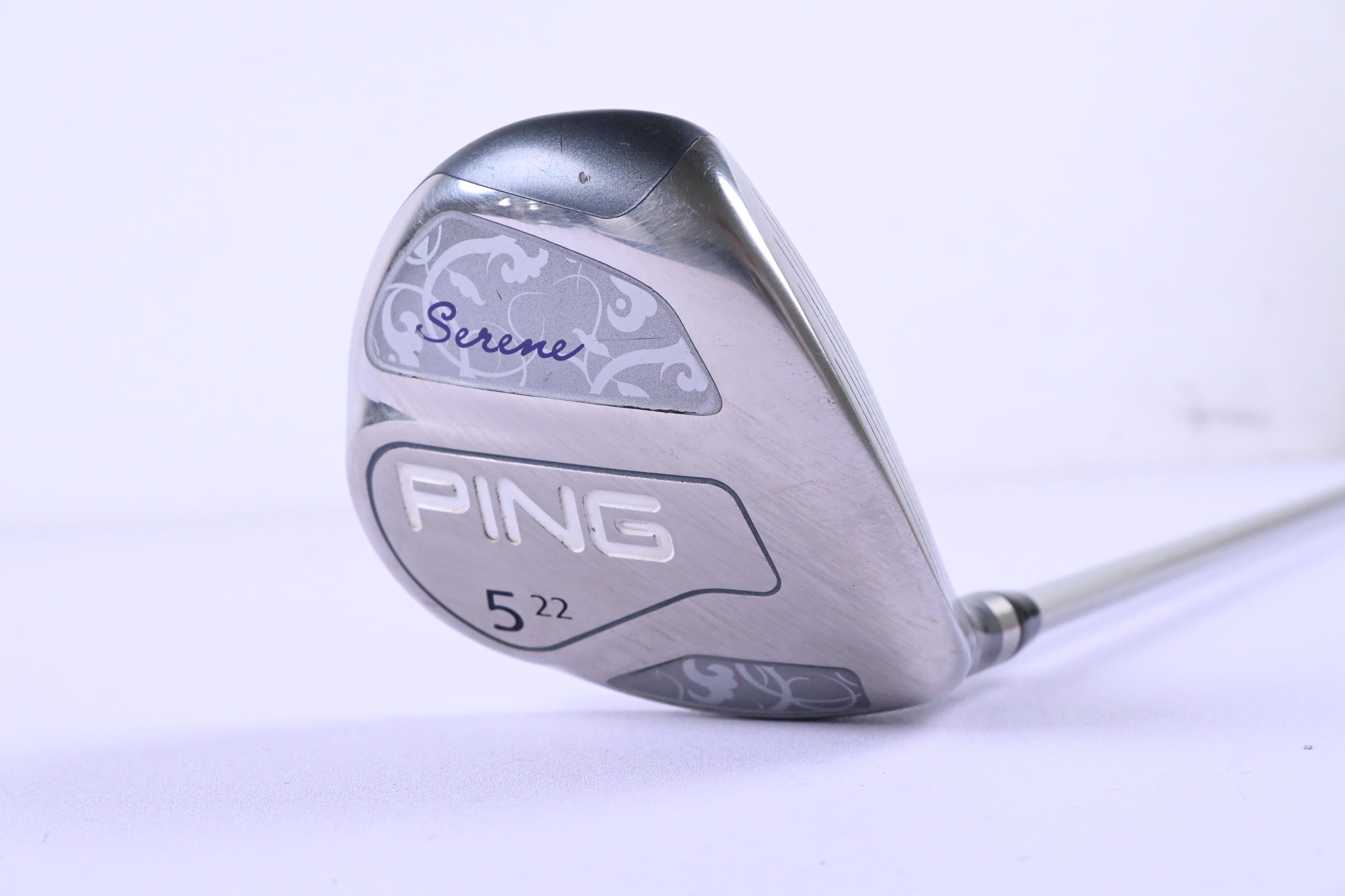 Ladies Ping Serene #5 Wood / 22 Degree / Ladies Flex Ping ULT 210 Shaft