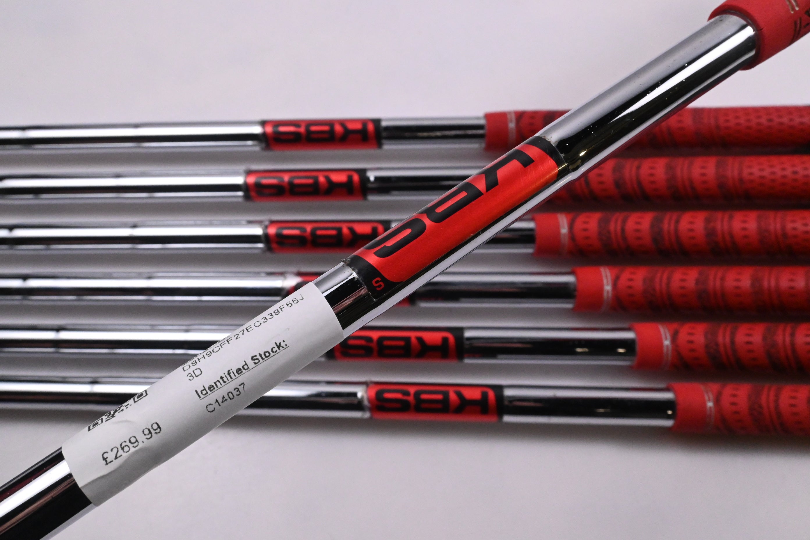 Taylormade Tour Preferred CB 2014 Irons / 4-PW / Stiff Flex KBS Tour Shaft