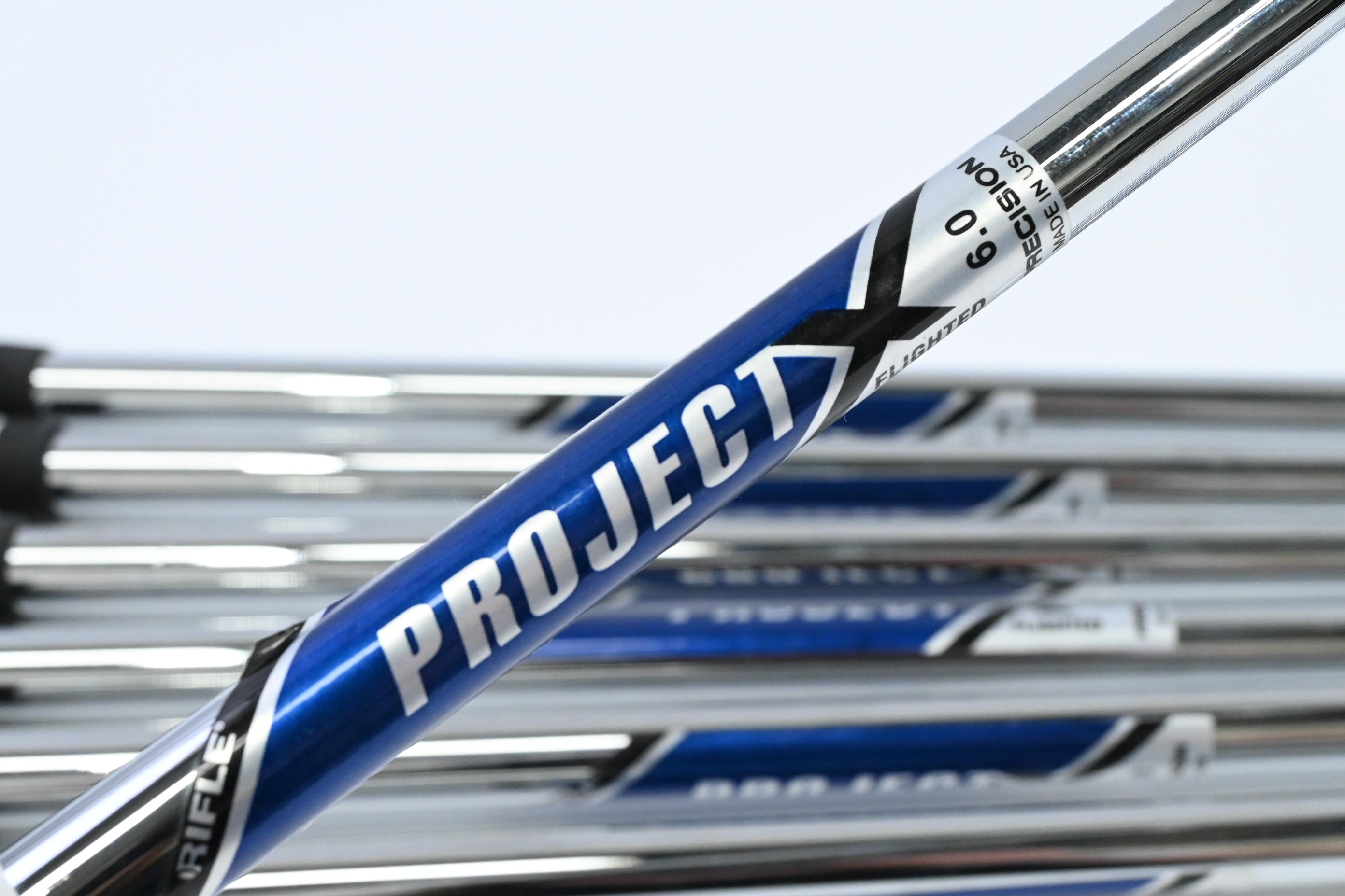 Project X Rifle Iron Shafts / Stiff Flex / Set Of 7 / .370" Tip