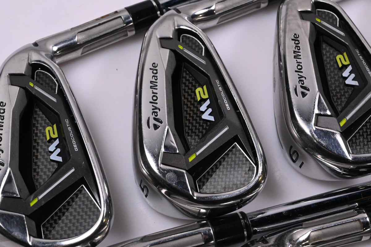 Taylormade M2 2017 Irons / 4-PW+GW / Stiff Flex Reax 88 Shafts