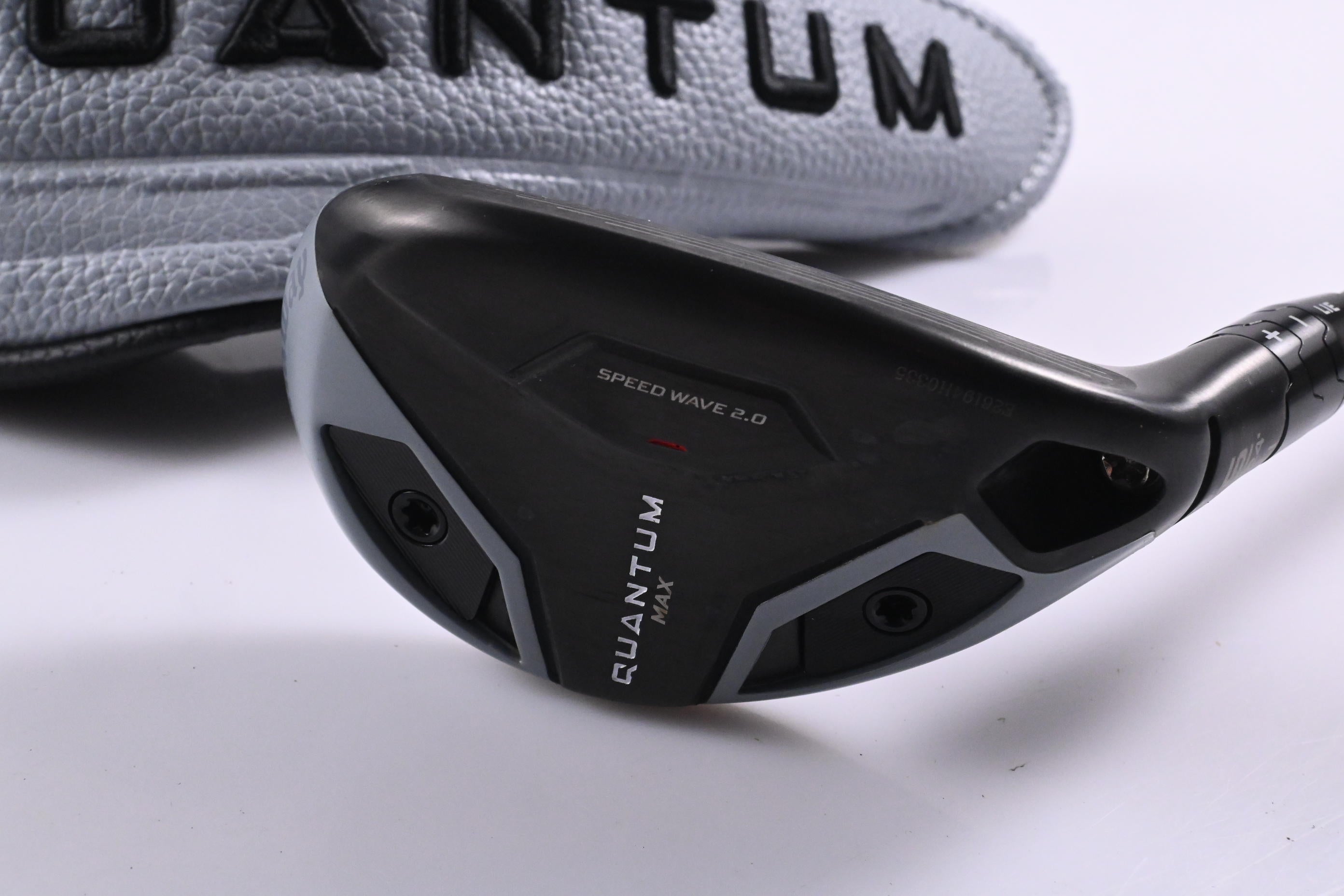 Callaway Quantum Max #5 Hybrid / 24 Degree / Regular Flex Denali Frost Silver 60