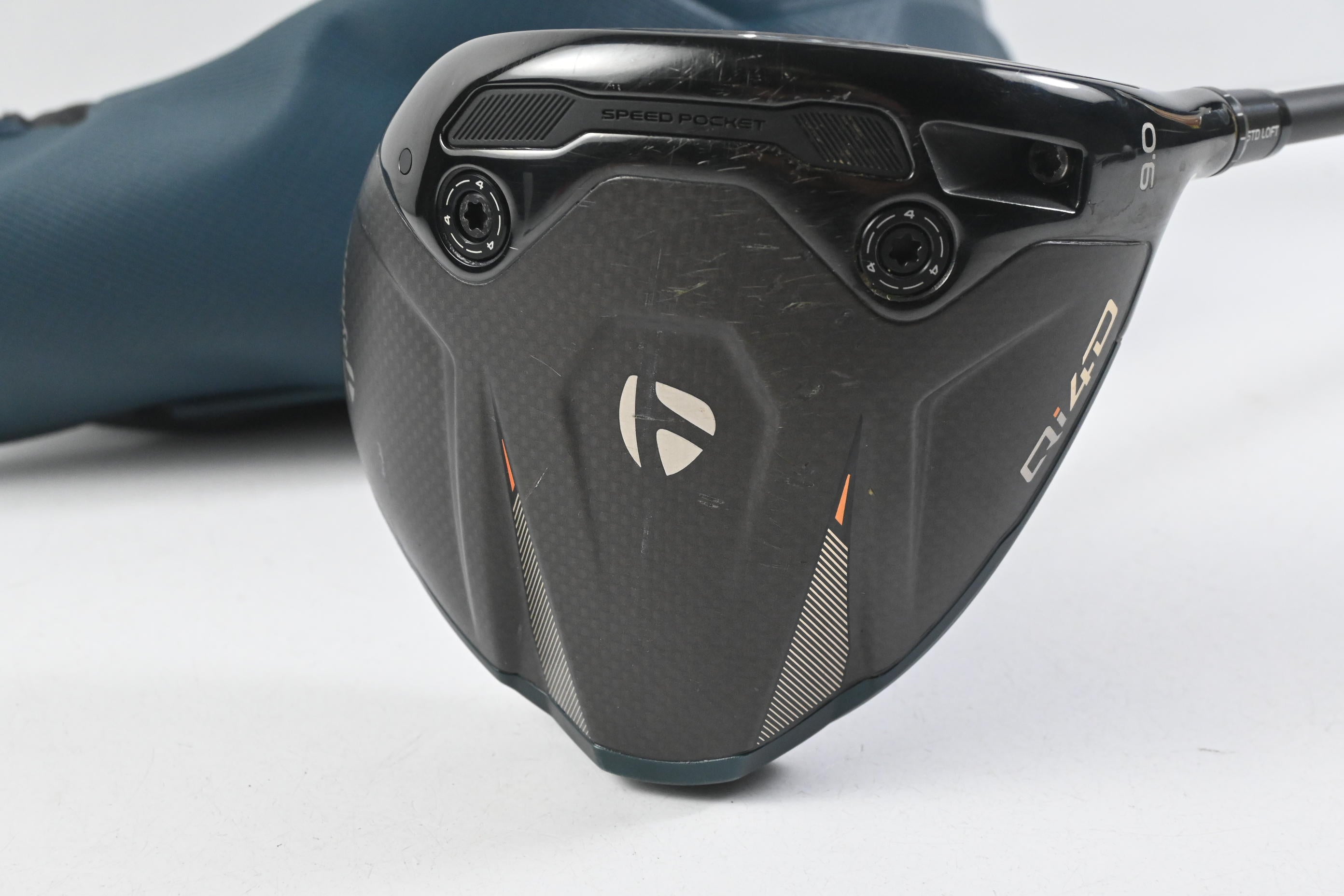 Taylormade Qi4D Driver / 9 Degree / Stiff Flex REAX Blue 60 Shaft